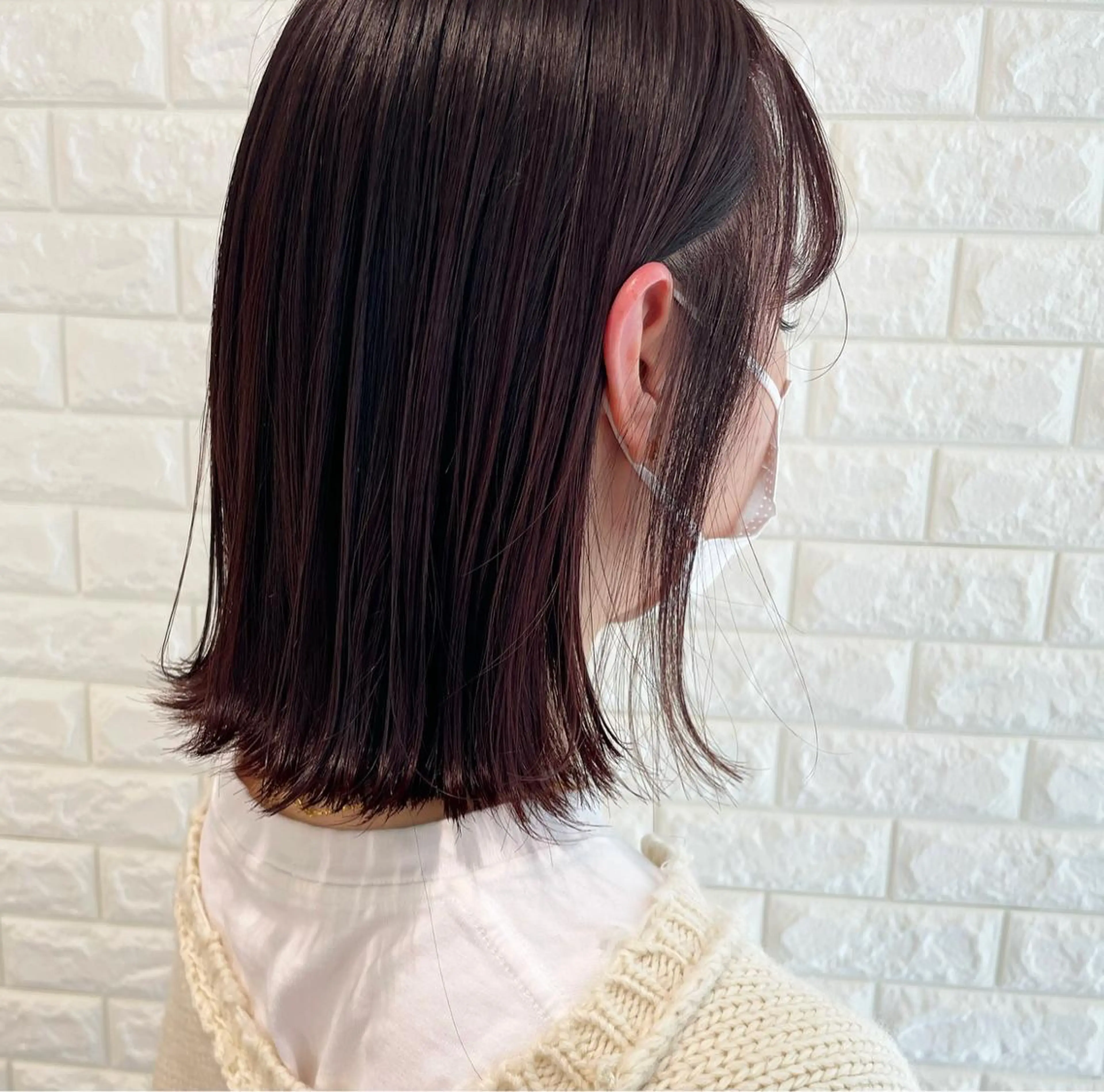 ショート カラー カット ヘアカラー トリートメント 山口 莉奈のヘアスタイル