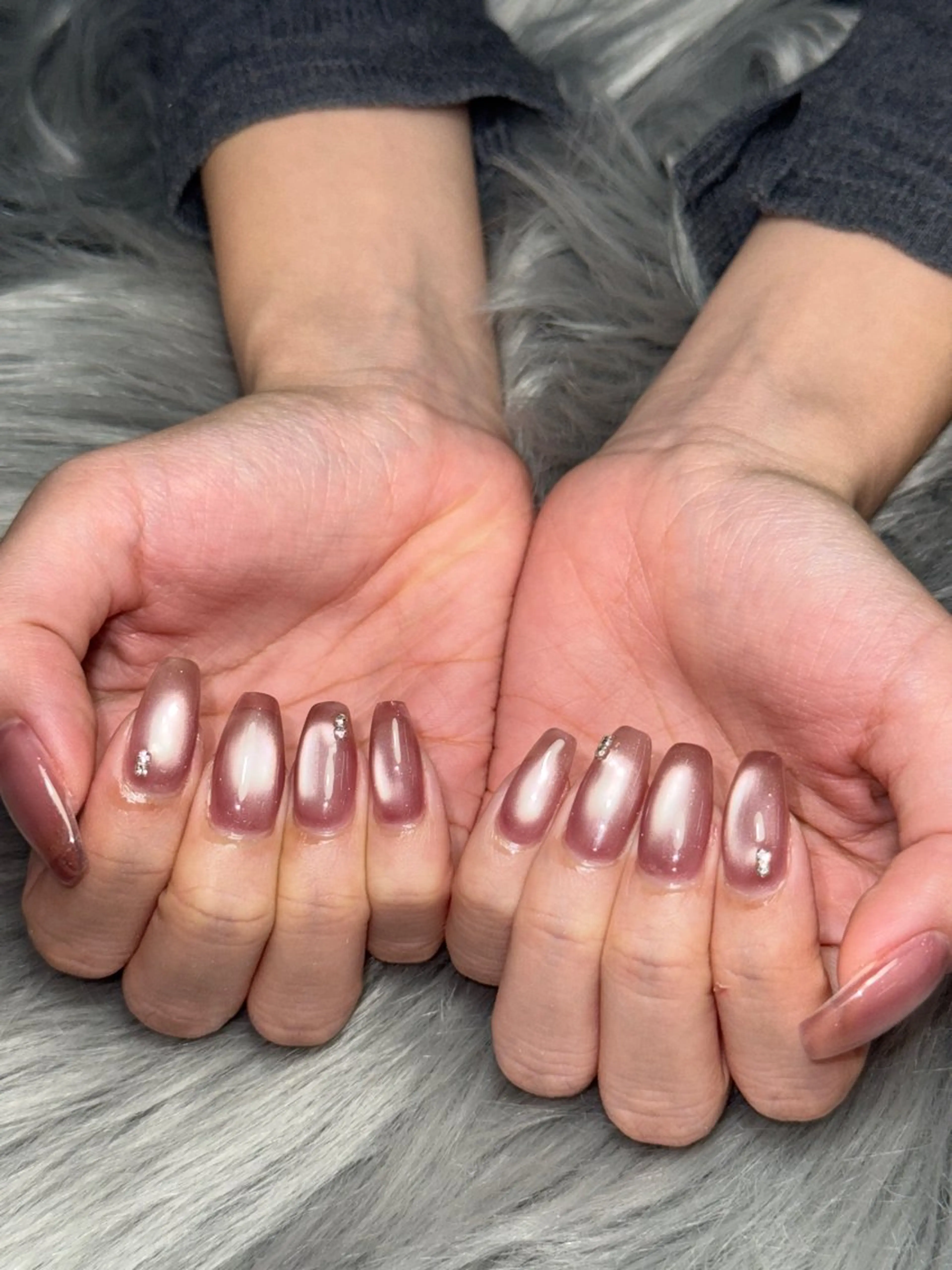 ネイル Momoka 🍑🎀のネイルデザイン