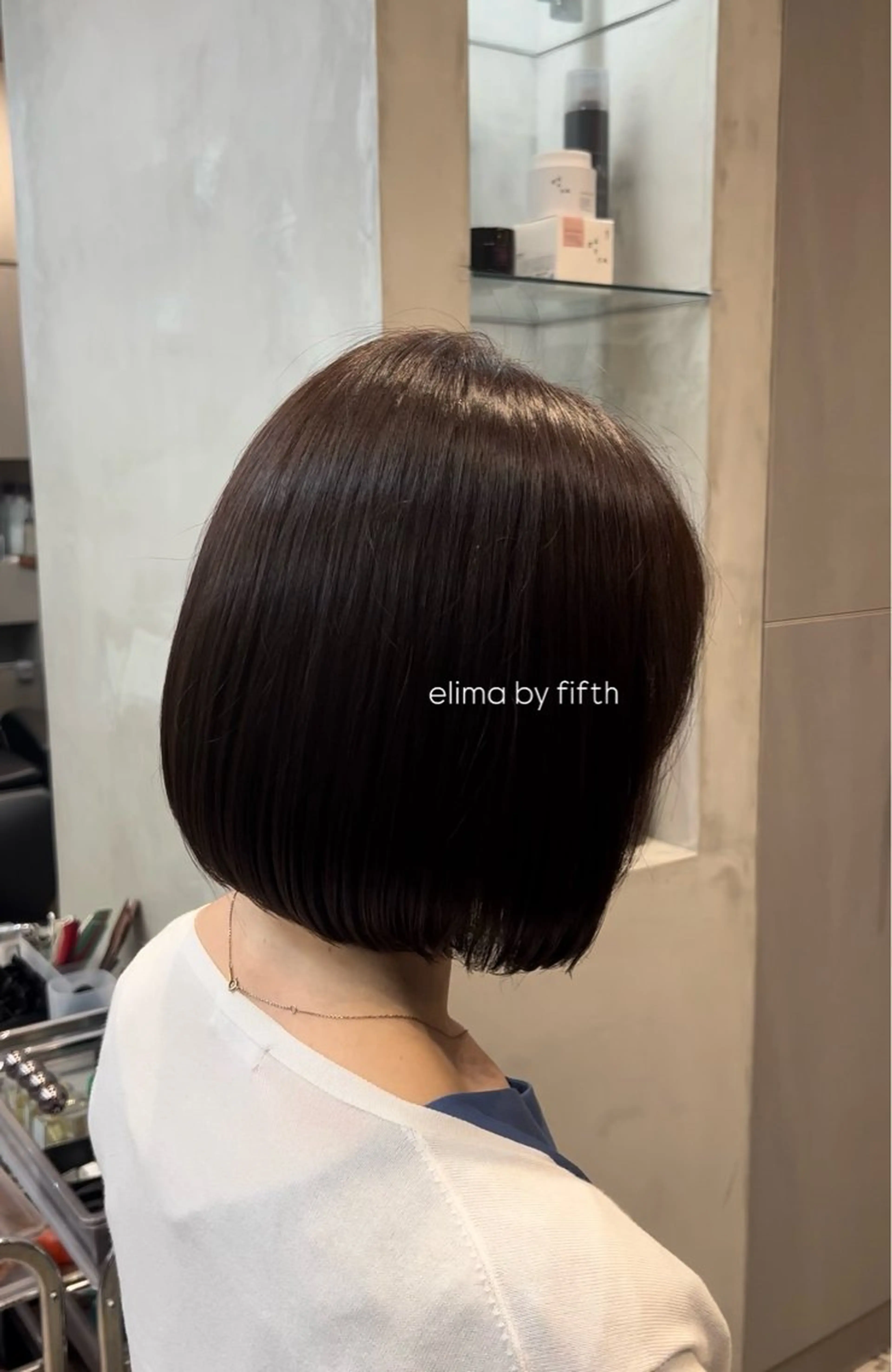 カラー しずく🤍🧸 / fifthパーマのヘアスタイル