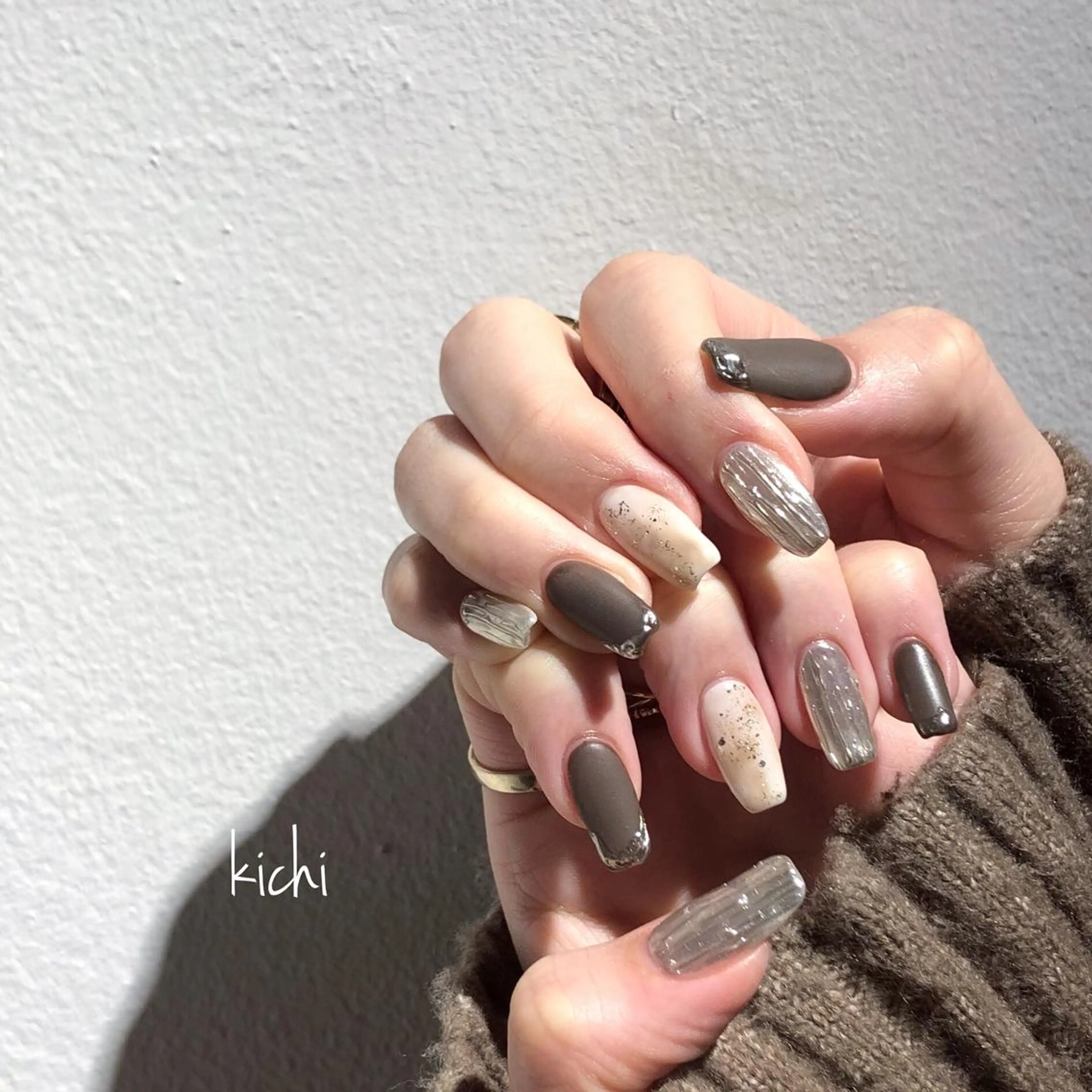 ネイル kichi･: *のネイルデザイン