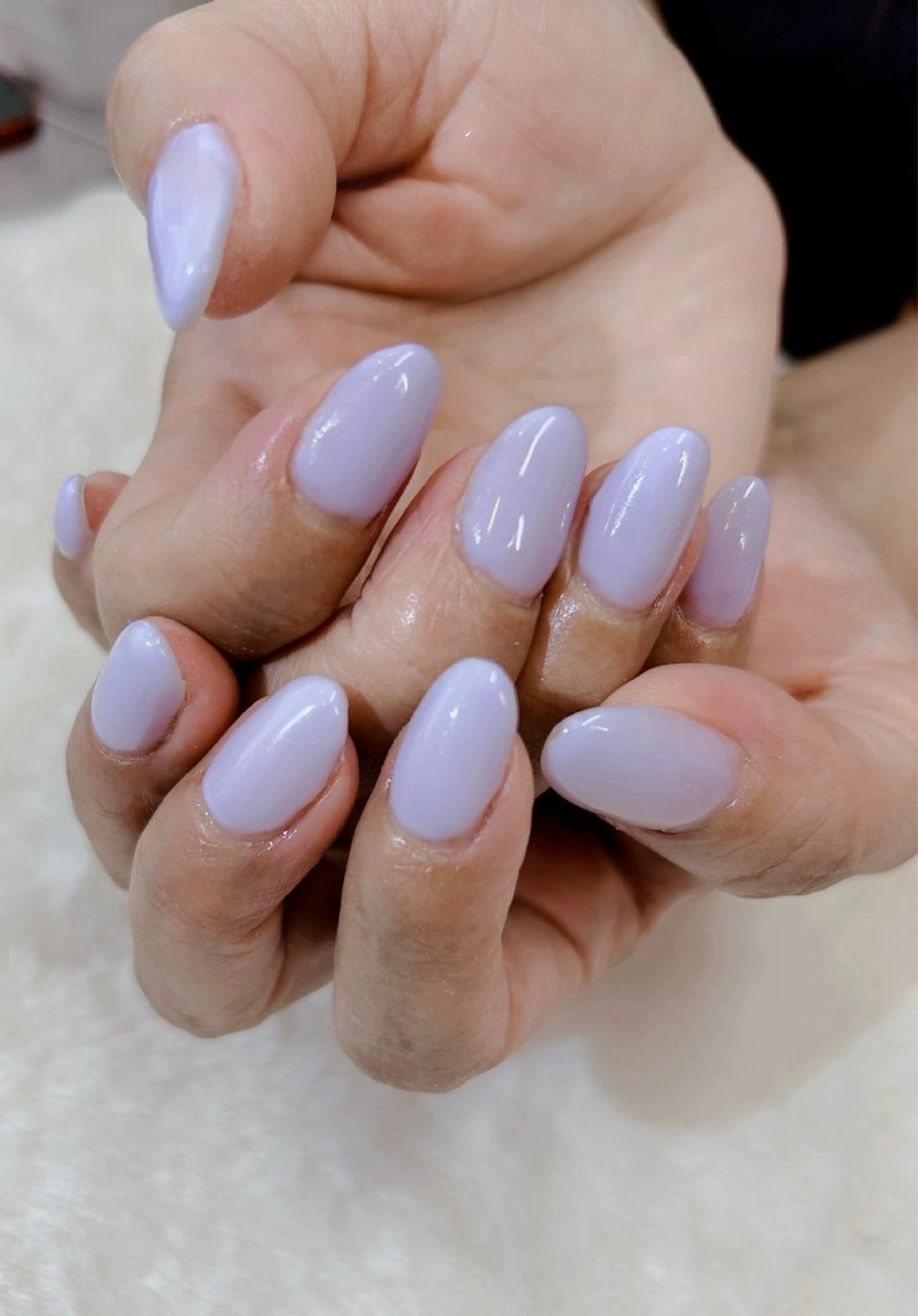 ネイル ジェルネイル オフィスネイル ワンカラーネイル パラジェル ハンドネイル ハンドケア 心斎橋Salon Epokkuのネイルデザイン