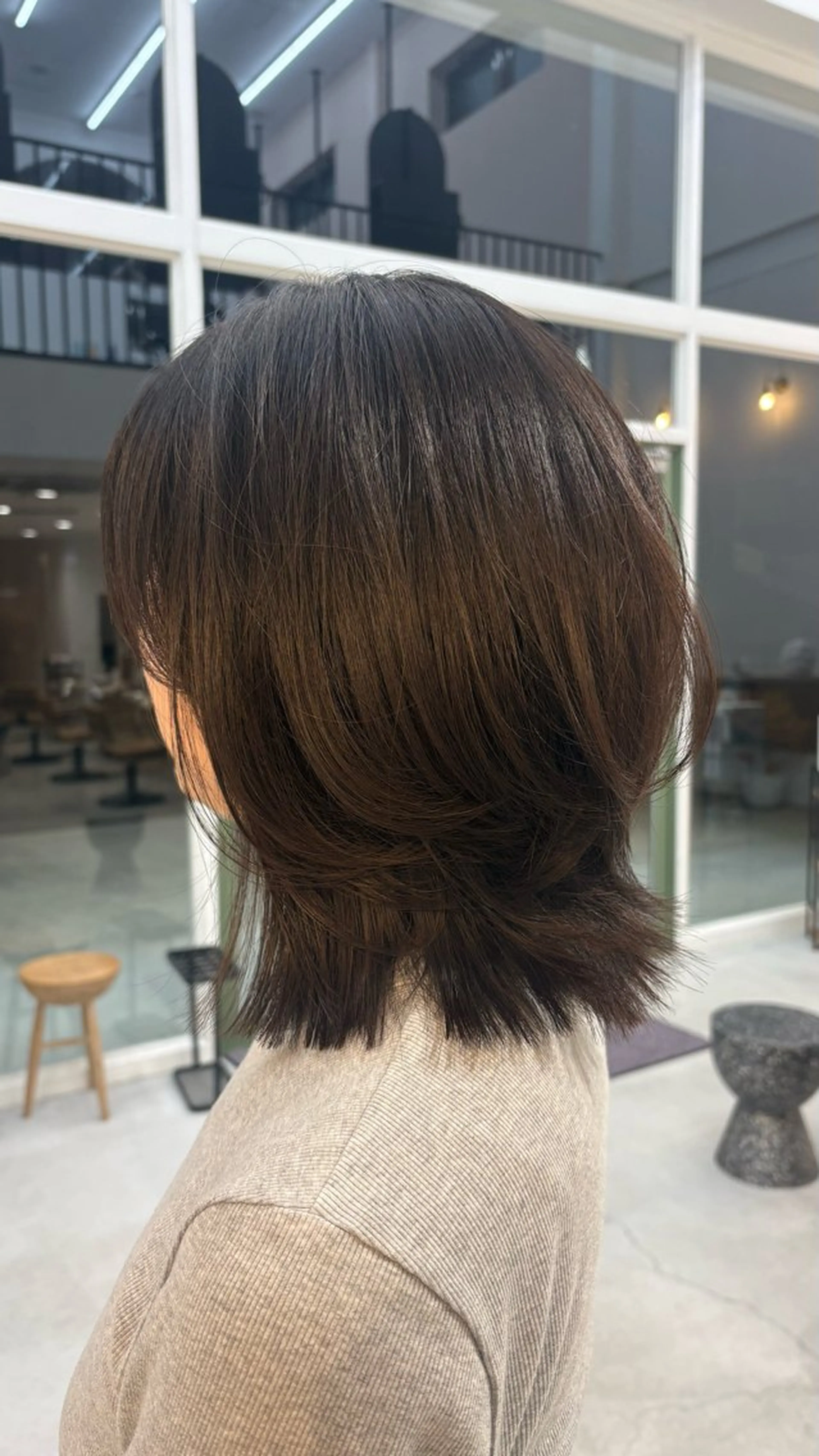 ミディアム 彦坂 柚羽のヘアスタイル