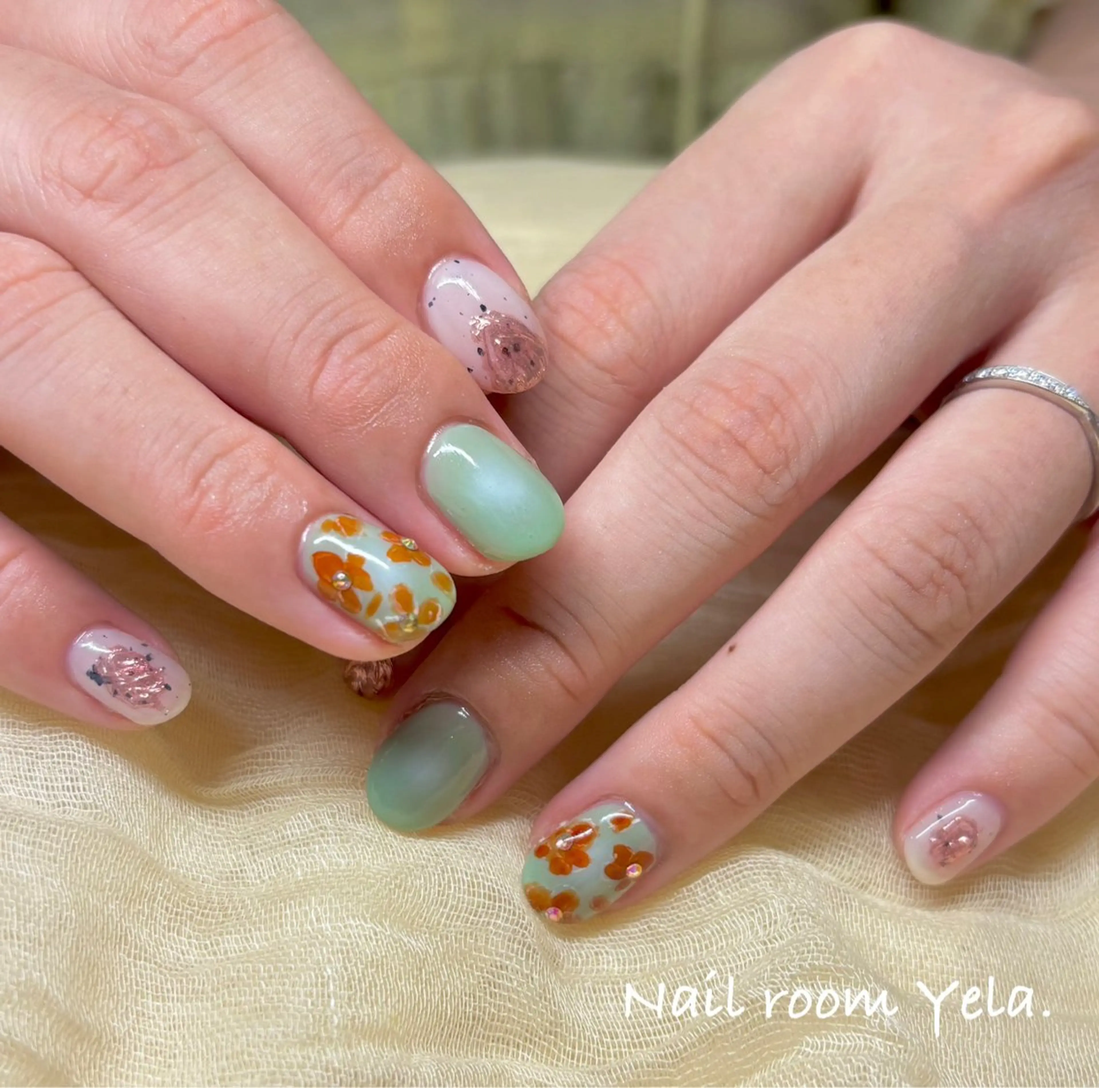 ネイル ハンドネイル yurina ☆のネイルデザイン