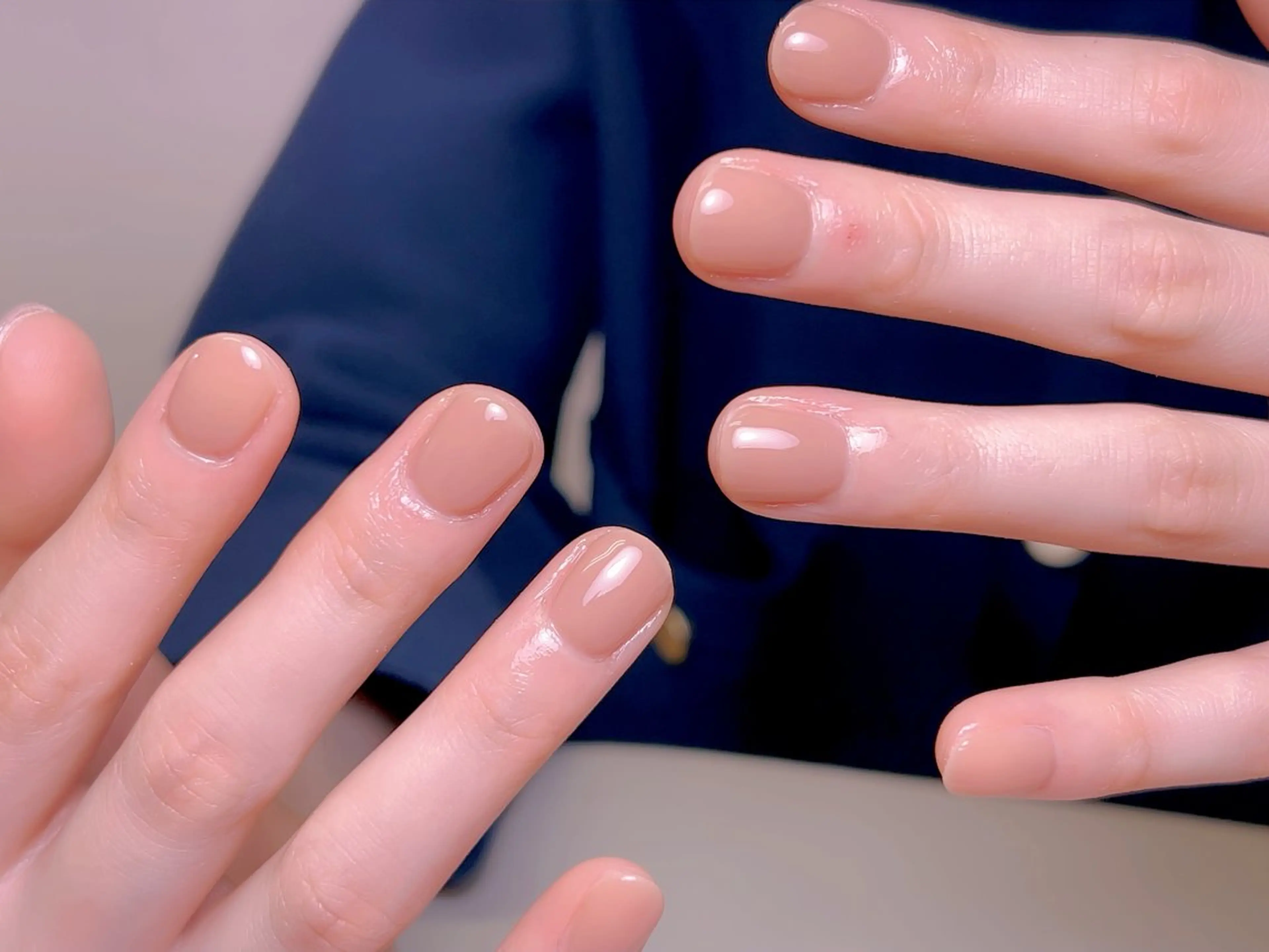 ネイル フレンチネイル ジェルネイル グラデーション 韓国ネイル マグネットネイル 【長さ出し】 IRIS NAILのネイルデザイン