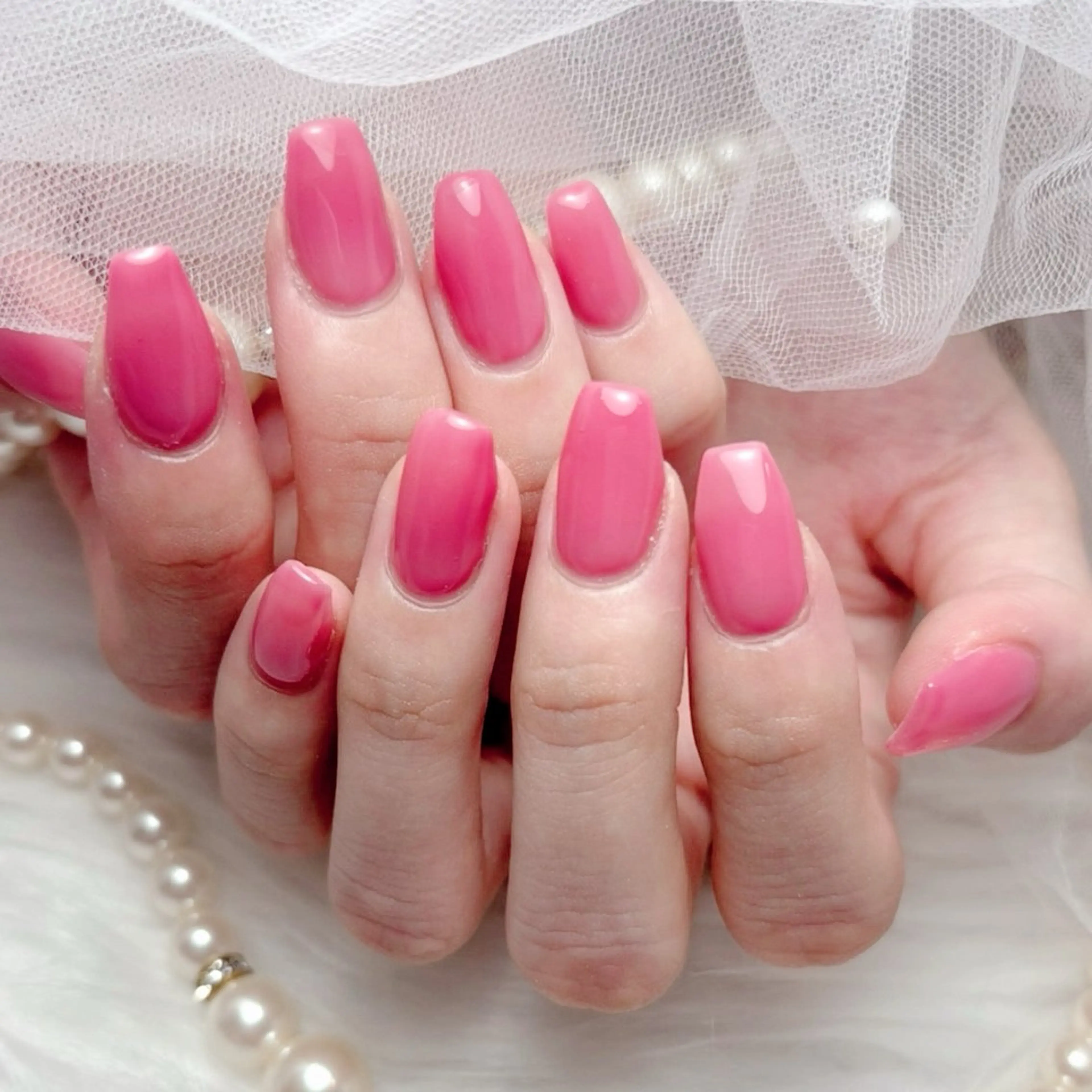 《オフあり》ちゅるんちゅるんワンカラー/グラデーションの写真