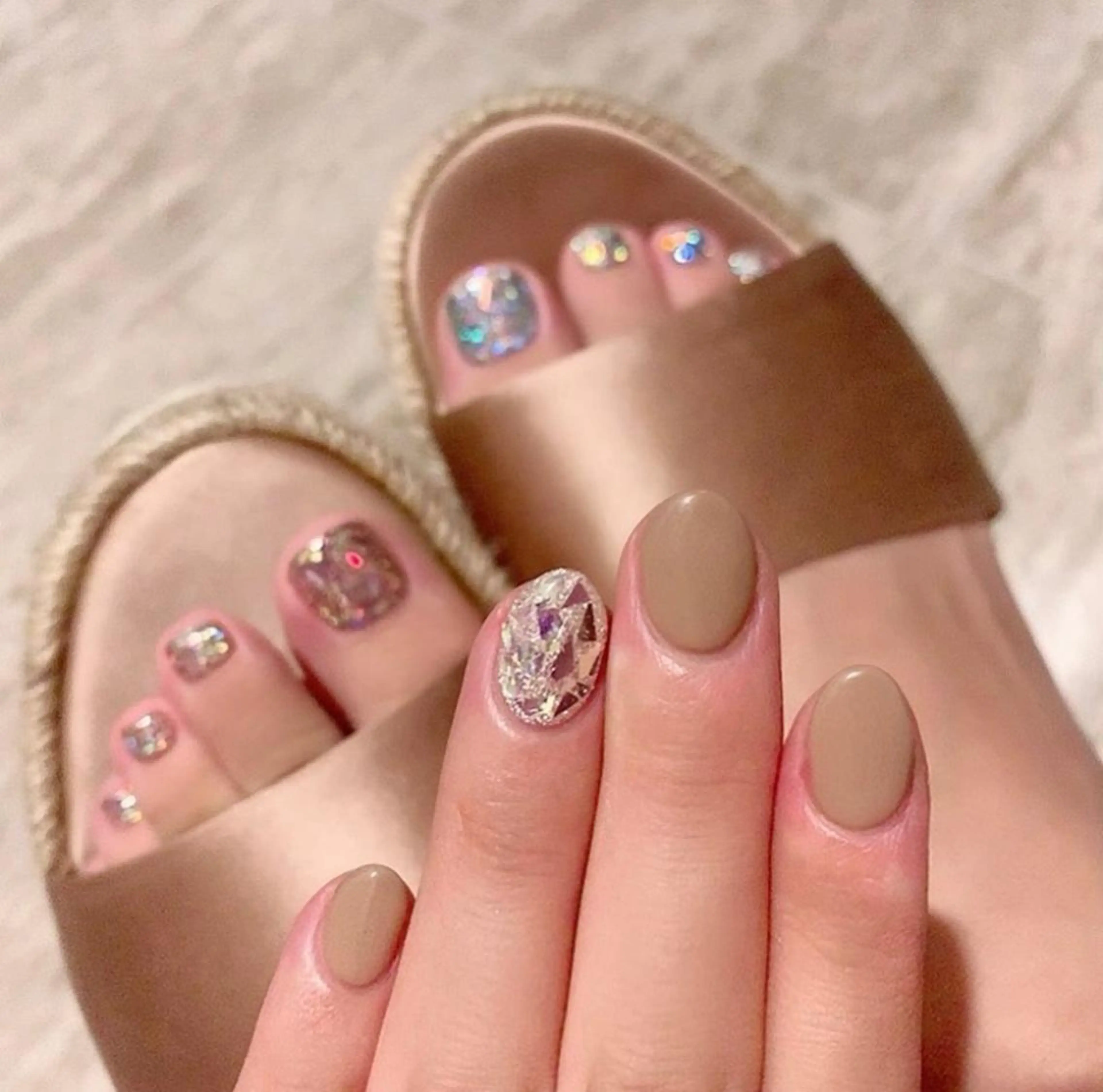 カラー ネイル フットネイル シンプルネイル ハンドネイル Musee art 亀戸店のネイルデザイン