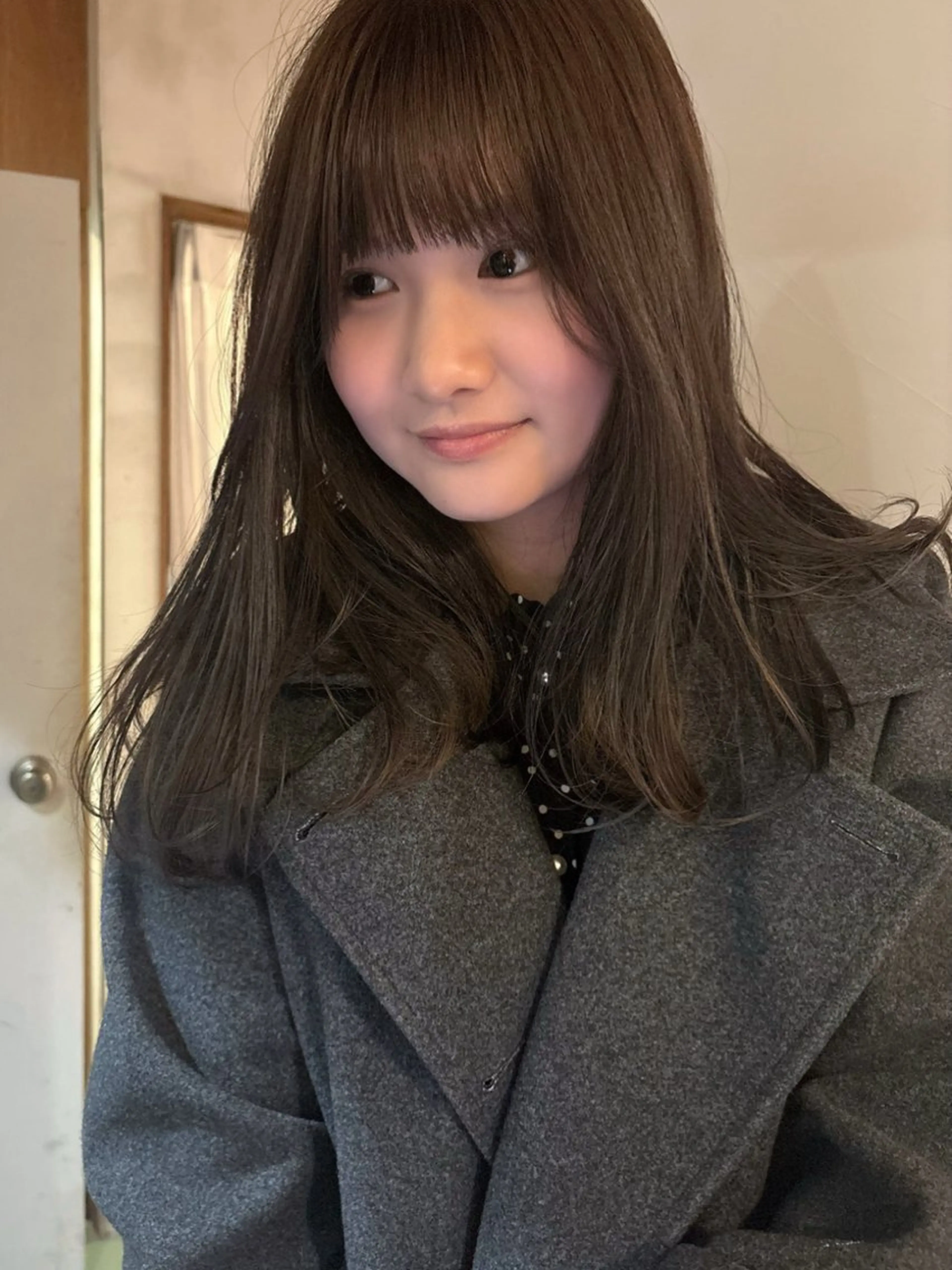 セミロング カラー 似合わせカラー🧹 miyukiのヘアスタイル