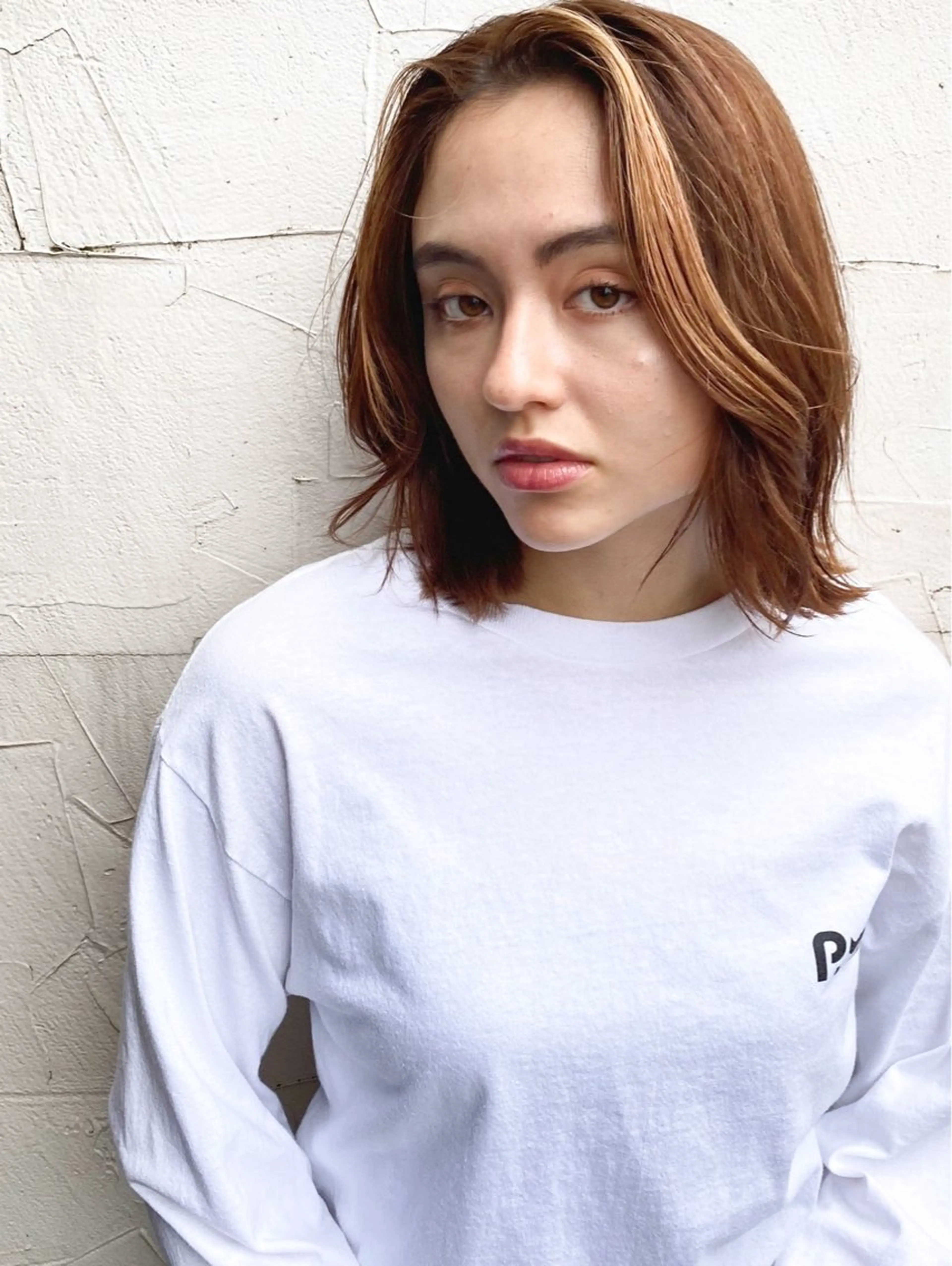 セミロング カラー ミストバング  フェイスフレーミング ✨前田 優・2拠点✨ ✨恵比寿・札幌店✨のヘアスタイル