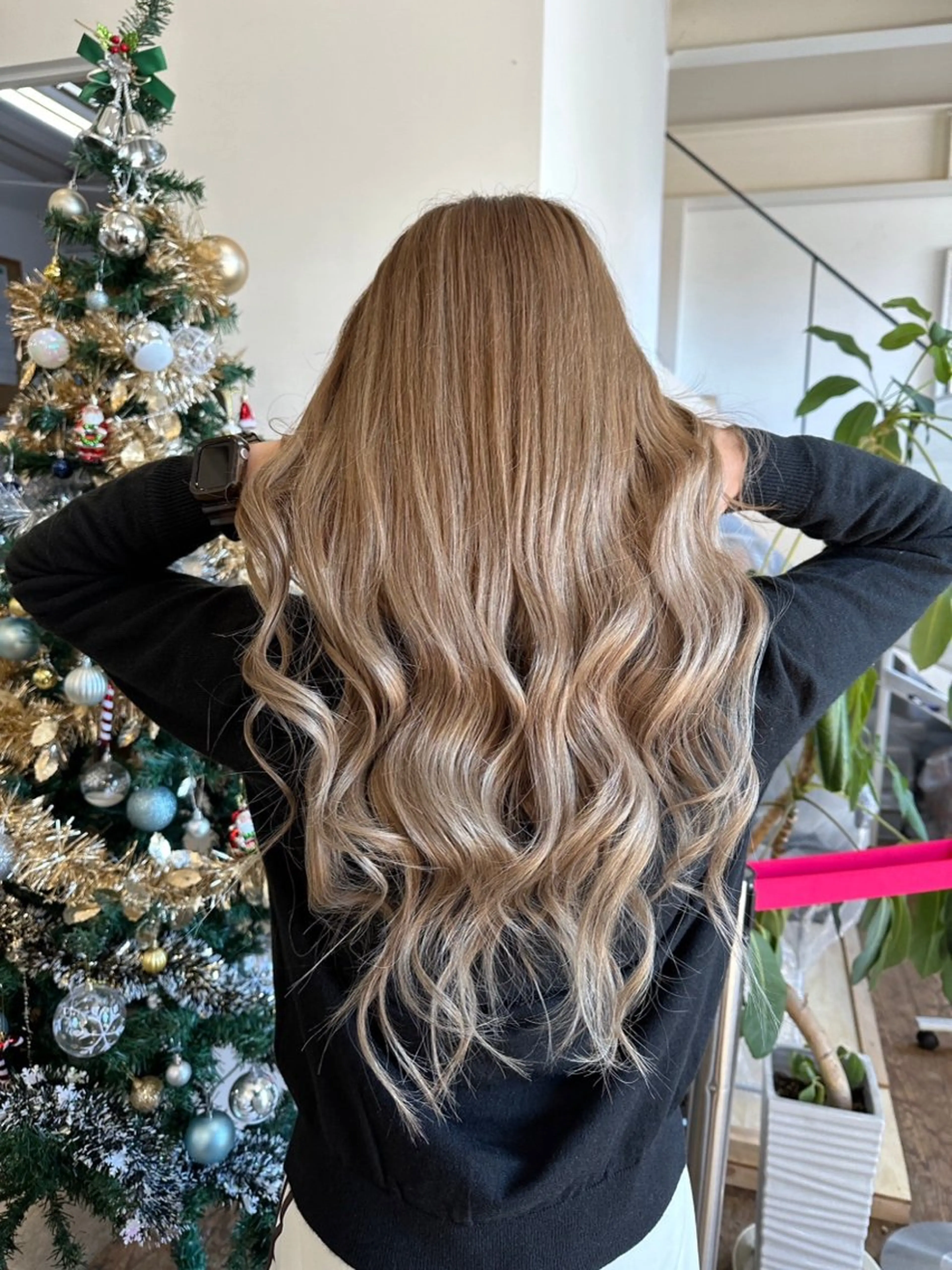 ロング シールエクステ エクステ BRAS ナカガワのヘアスタイル