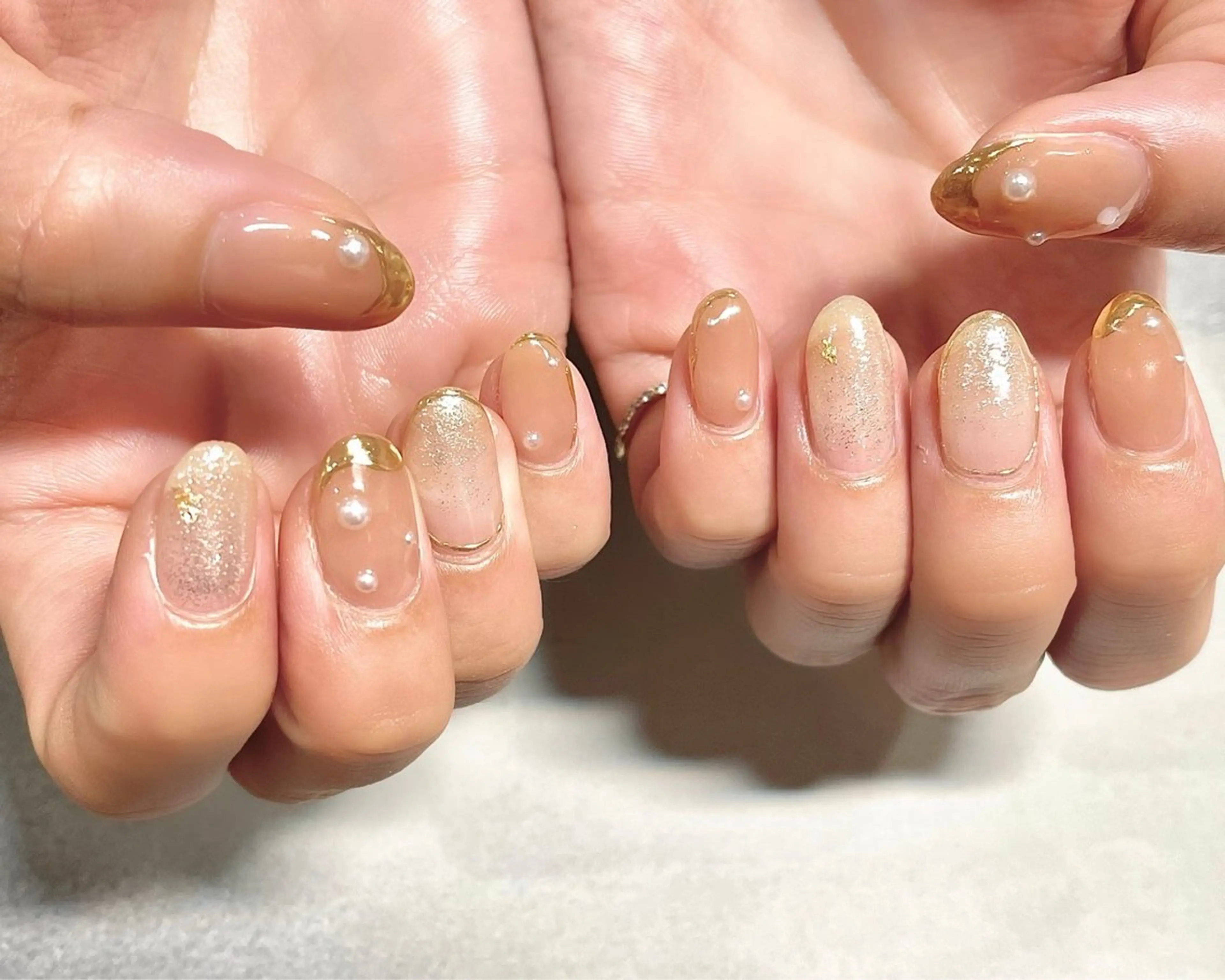 ネイル ハンドネイル フットネイル nail salon mieux(ミュー)のマツエク・マツパデザイン