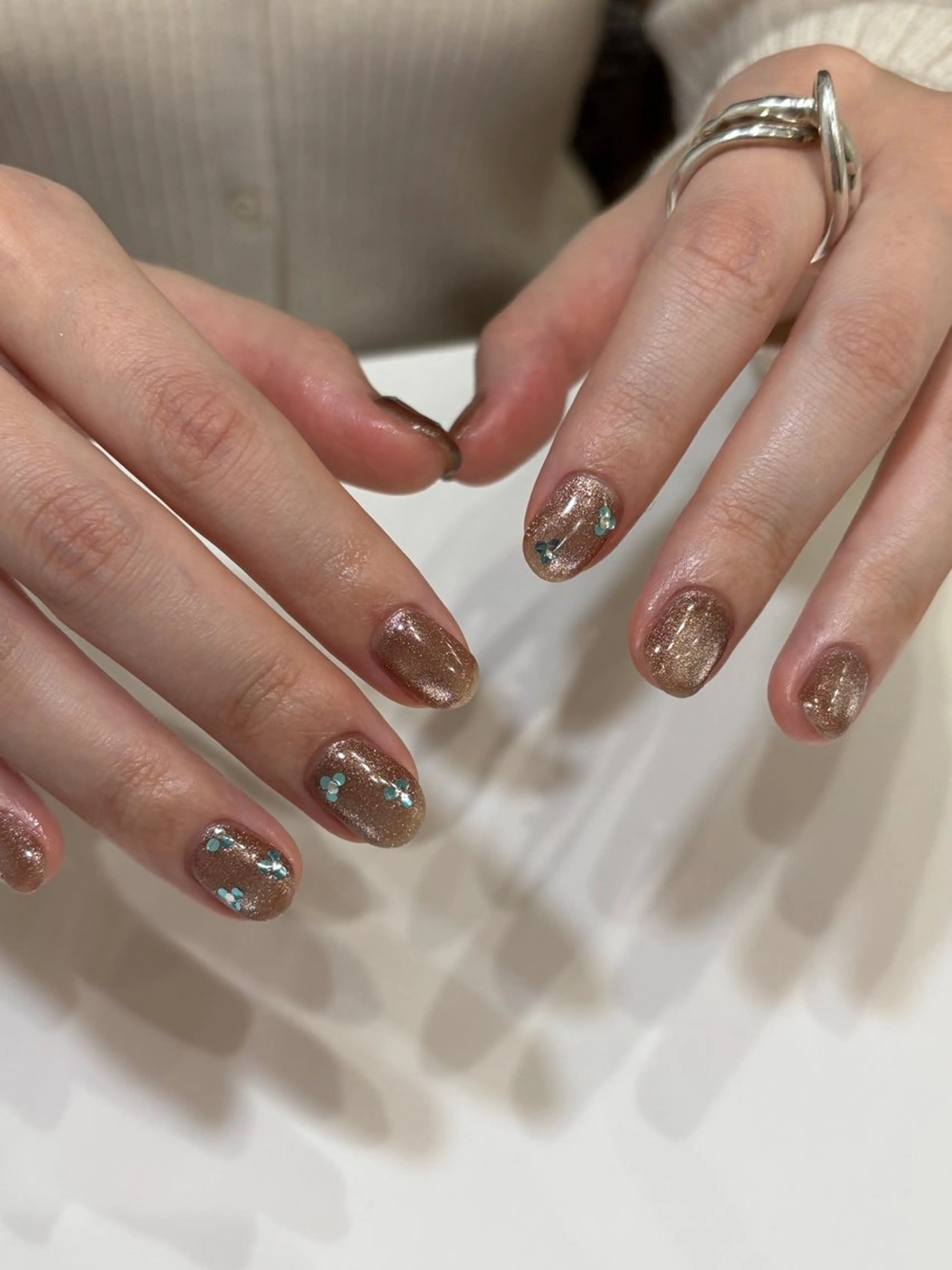 ネイル SALON VILLAGE Aoyama 2nd.所属・yuri. 🪷のネイルデザイン