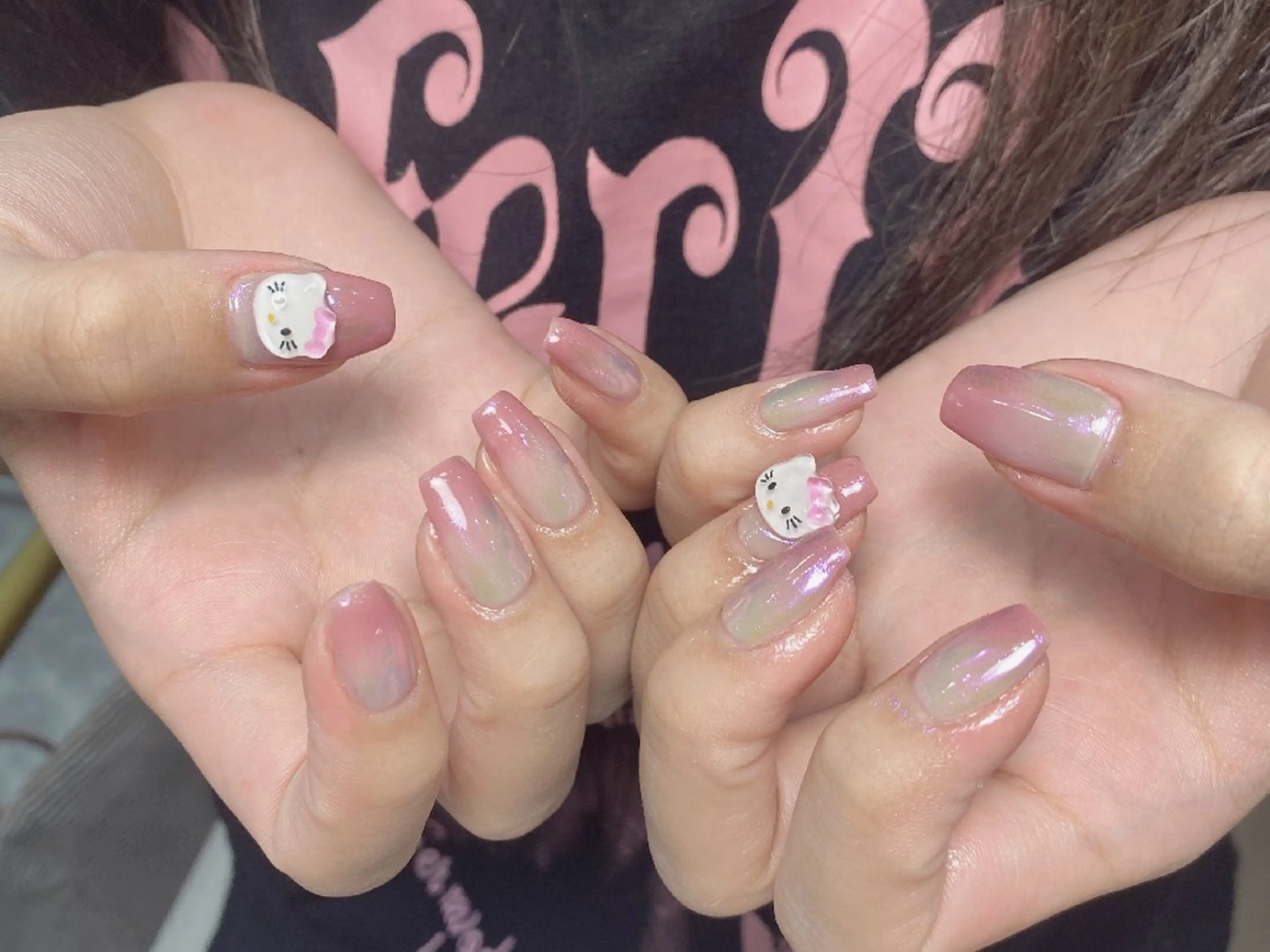 ネイル ミラーネイル ハンドネイル UM Nail Salonのネイルデザイン