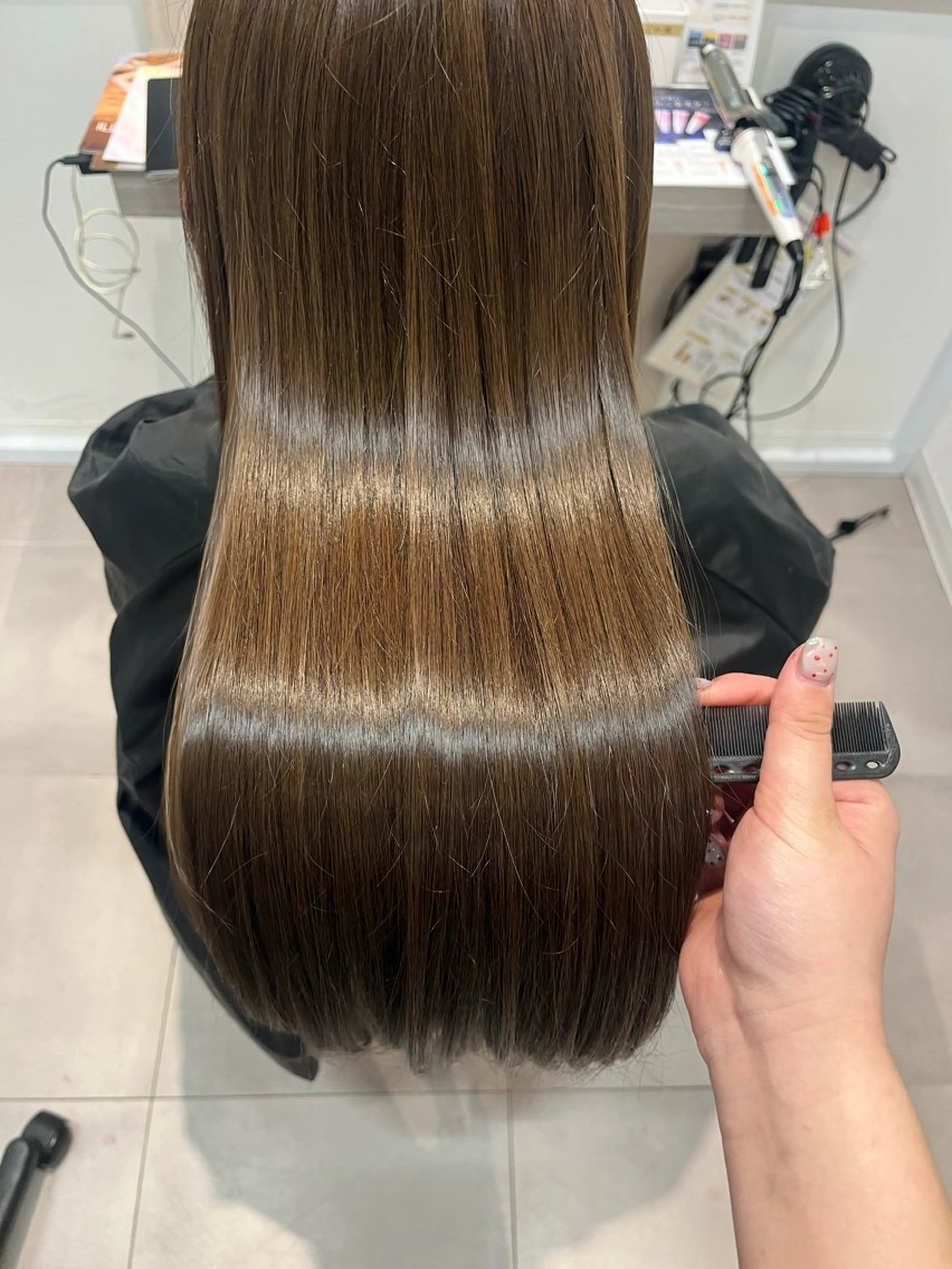 ロング カラー みう/仙台/暖色/ 艶髪/顔周りカット/のヘアスタイル