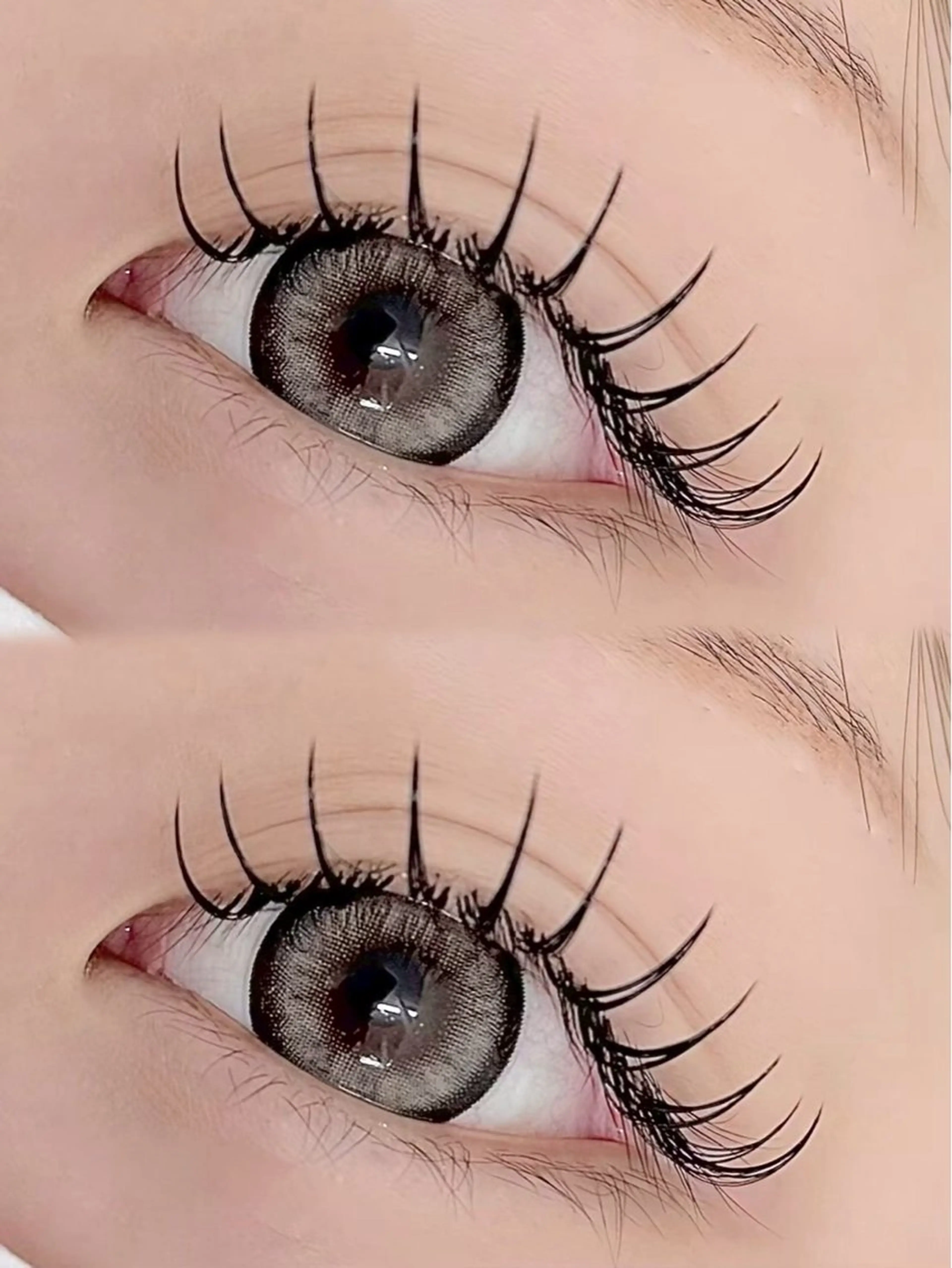 マツエク・マツパ 束感まつ毛 フラットラッシュ 韓国風マツエク ナチュラル マツエク アイラッシュ アトリエFAMのマツエク・マツパデザイン