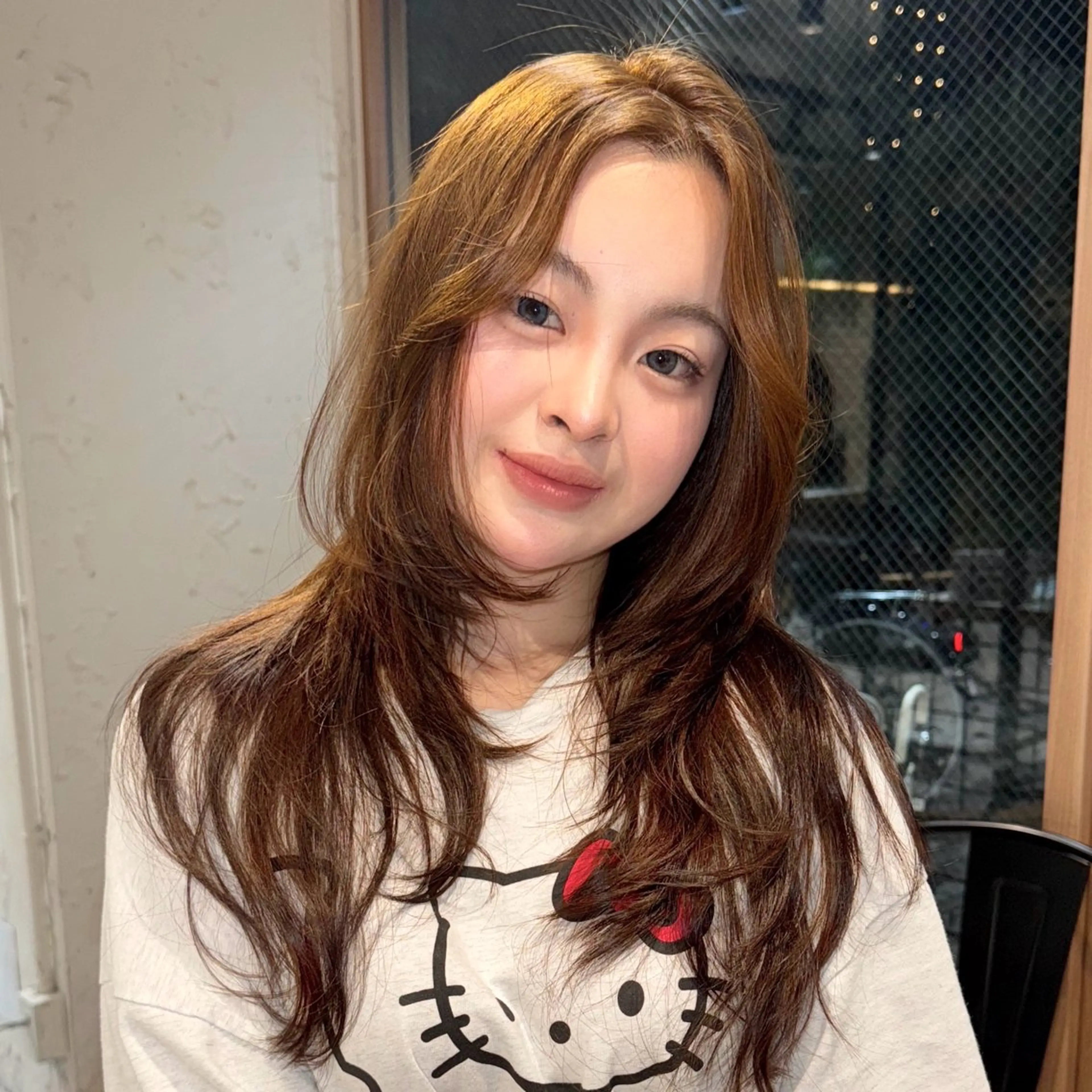 w colorトリートメント+カット💇🏻♀️🥣🤍の写真