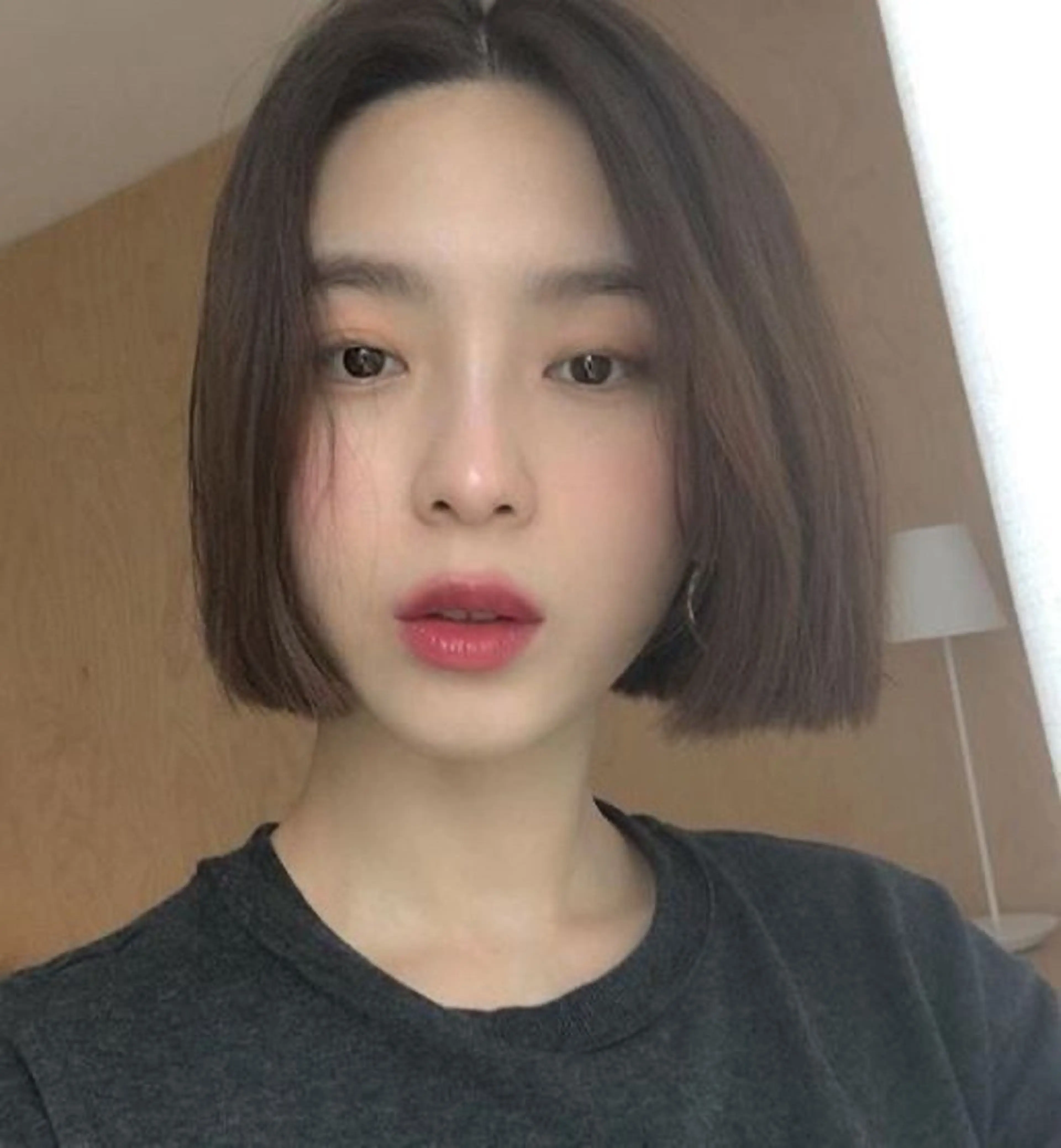 ショート ボブ 韓国風ヘア レイヤーカット nonoka オリーブ/レイヤーのヘアスタイル