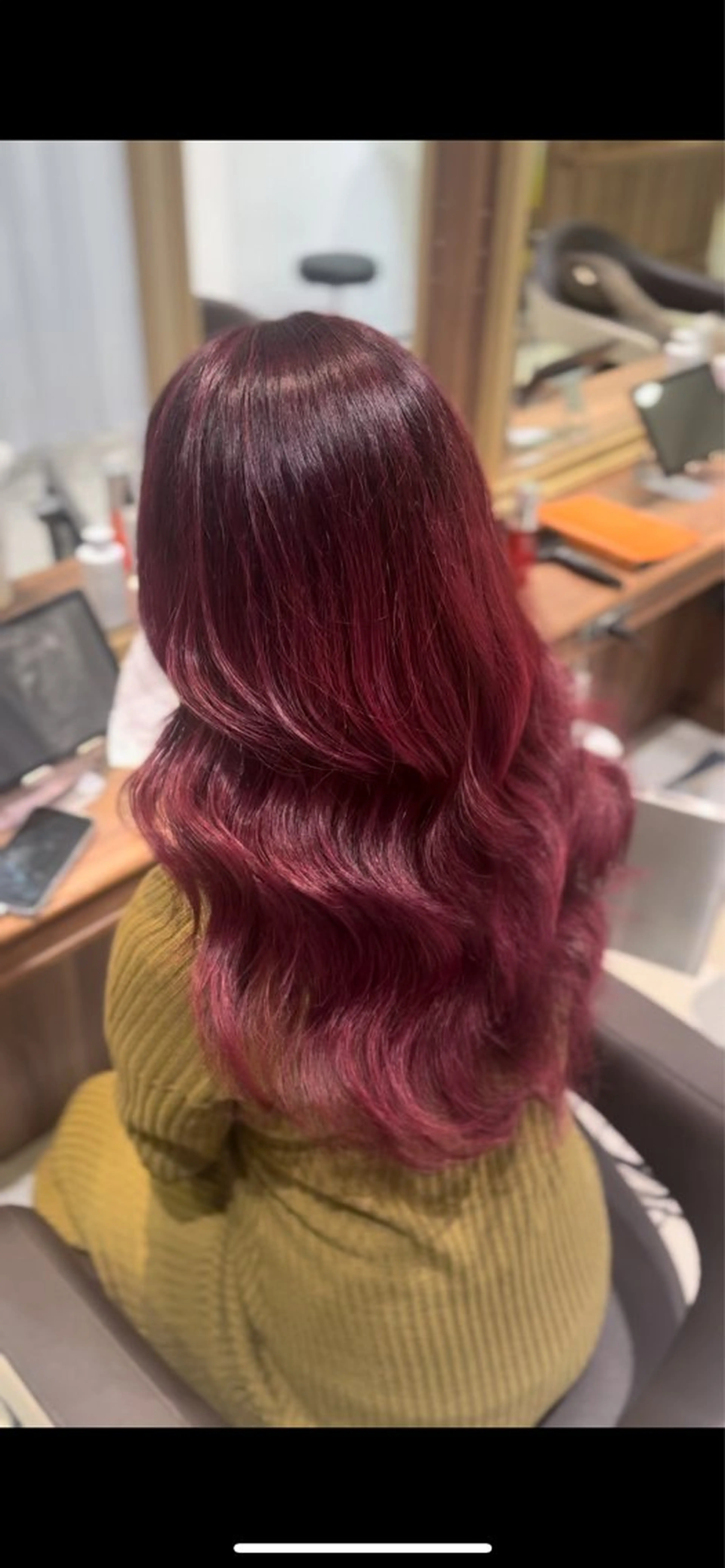 カット✂️➕ブリーチなしダブルカラー🩵🩷の写真