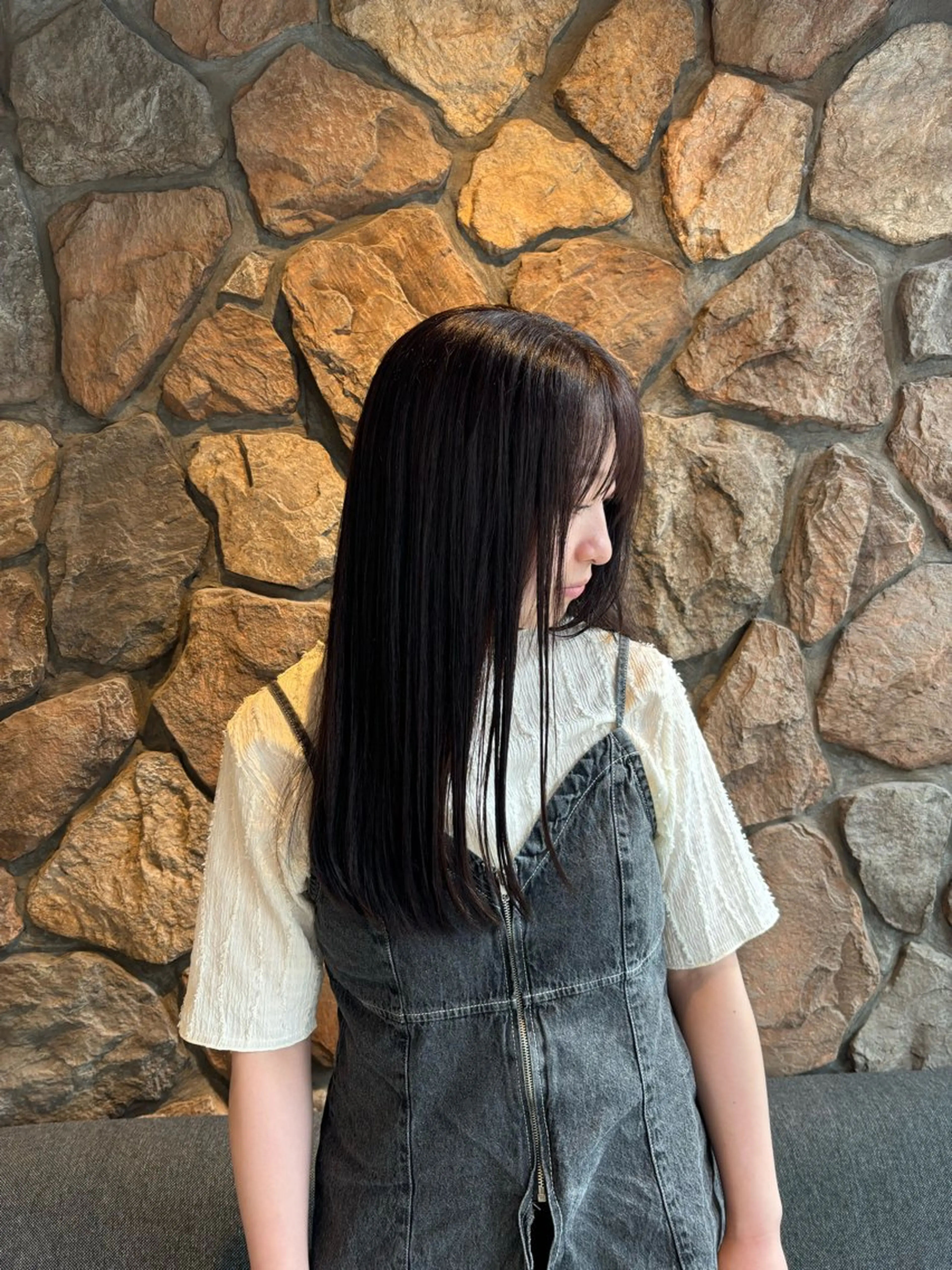 ロング トリートメント ヘアカラー トリートメント 小玉 唯依のヘアスタイル