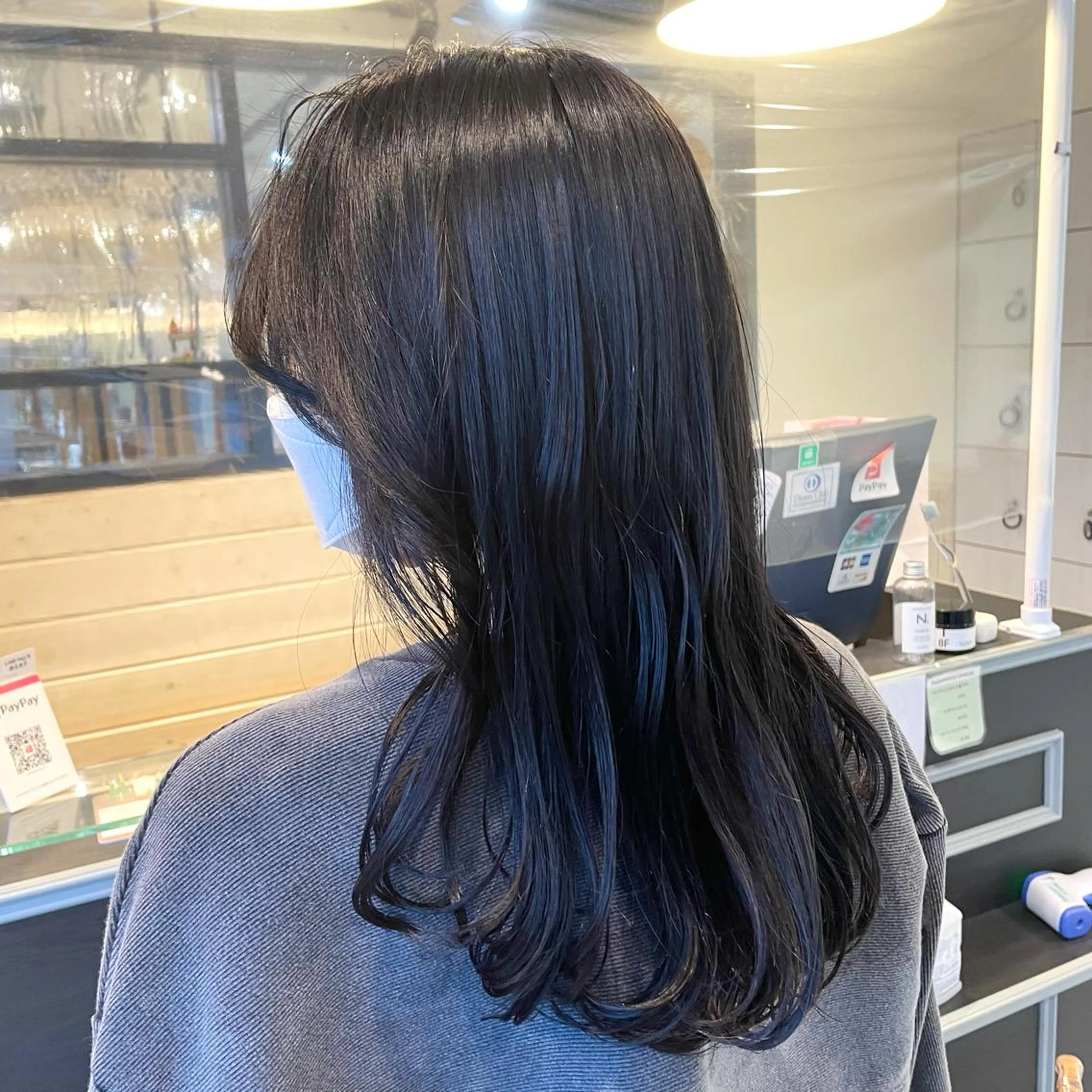 ロング カラー スナコザワ レナのヘアスタイル