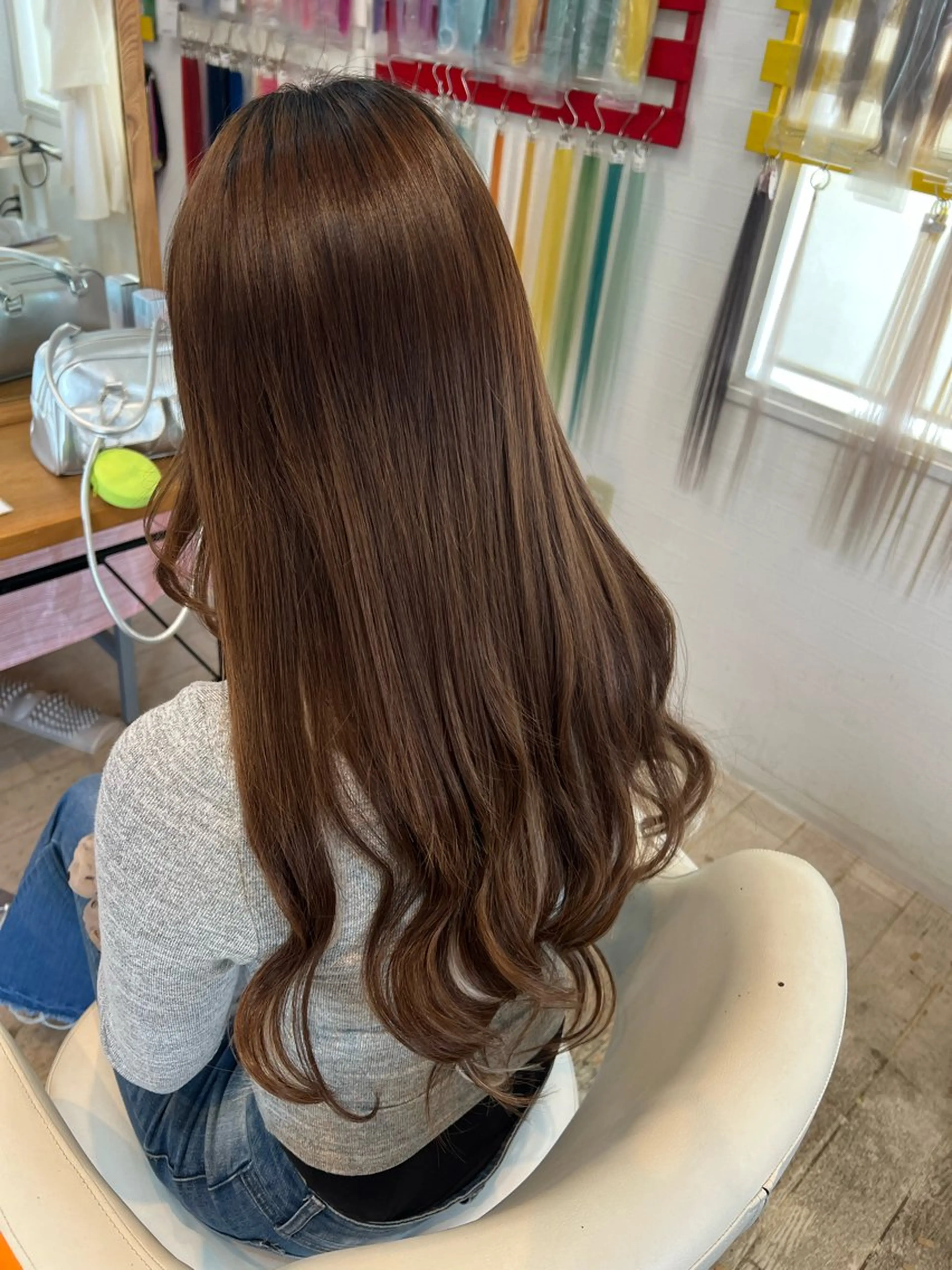 ヘアアレンジ エクステ 辻村 遥楓のヘアスタイル