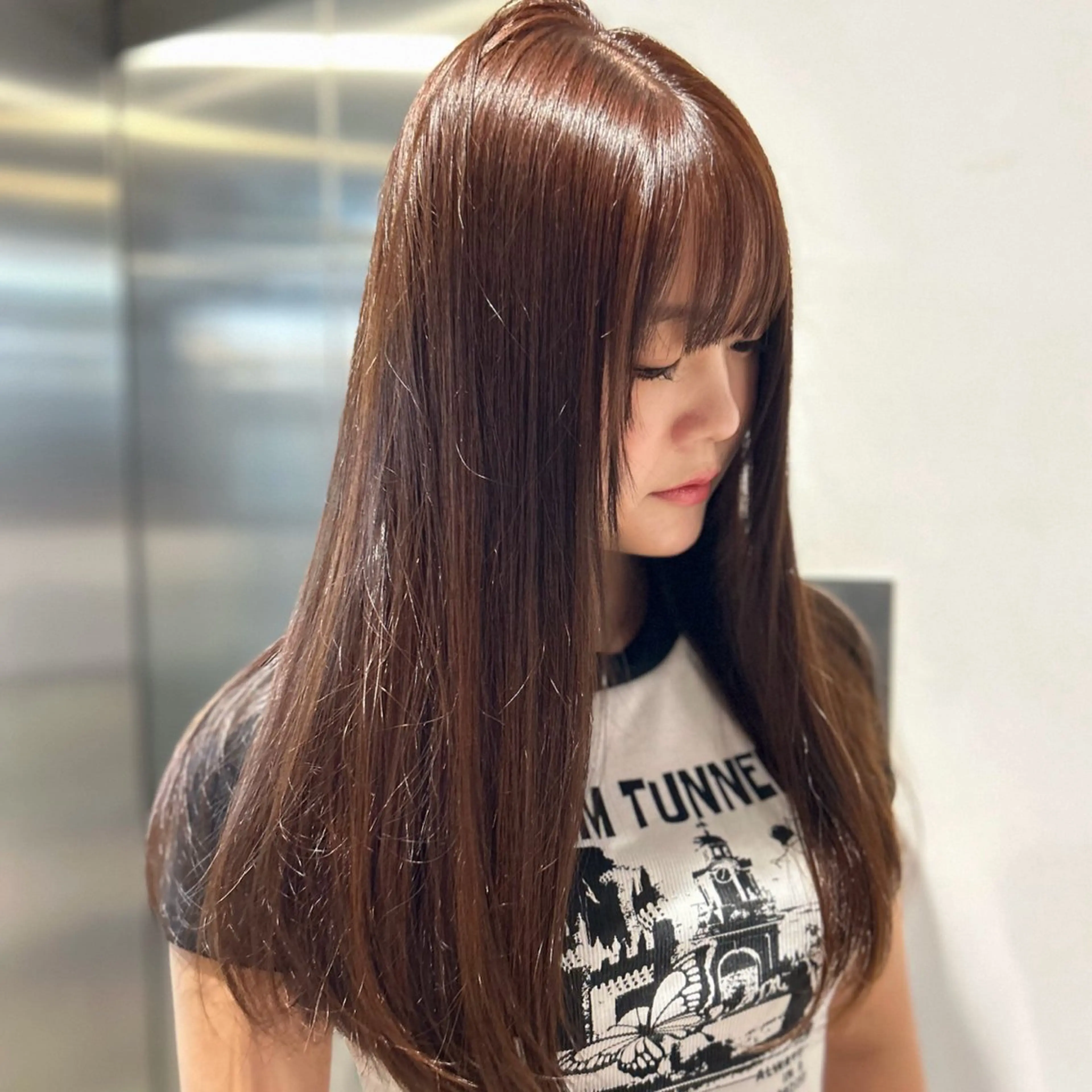 ロング カラー ダブルカラー ERIKA YAMAMOTOのヘアスタイル