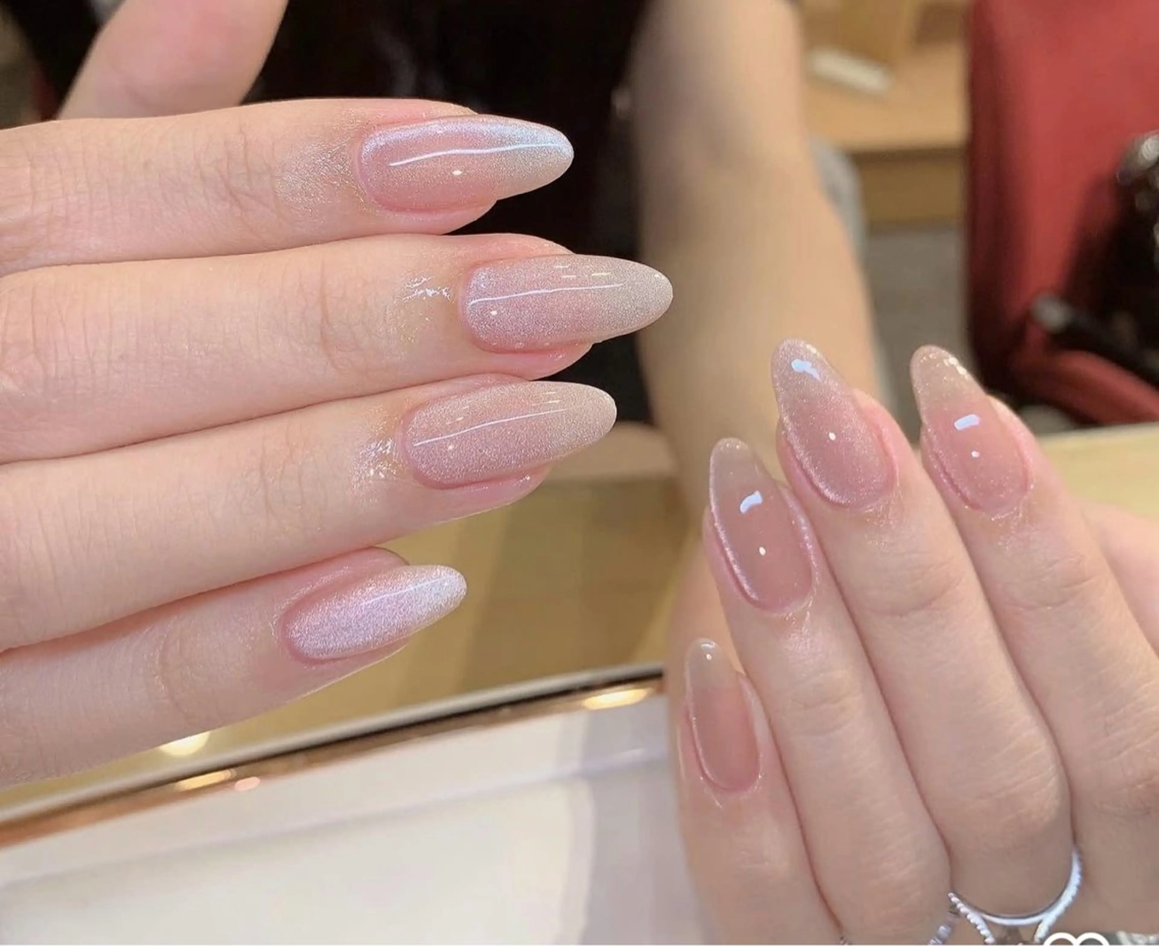 ネイル マグネットネイル ハンドネイル sora ❄️のネイルデザイン