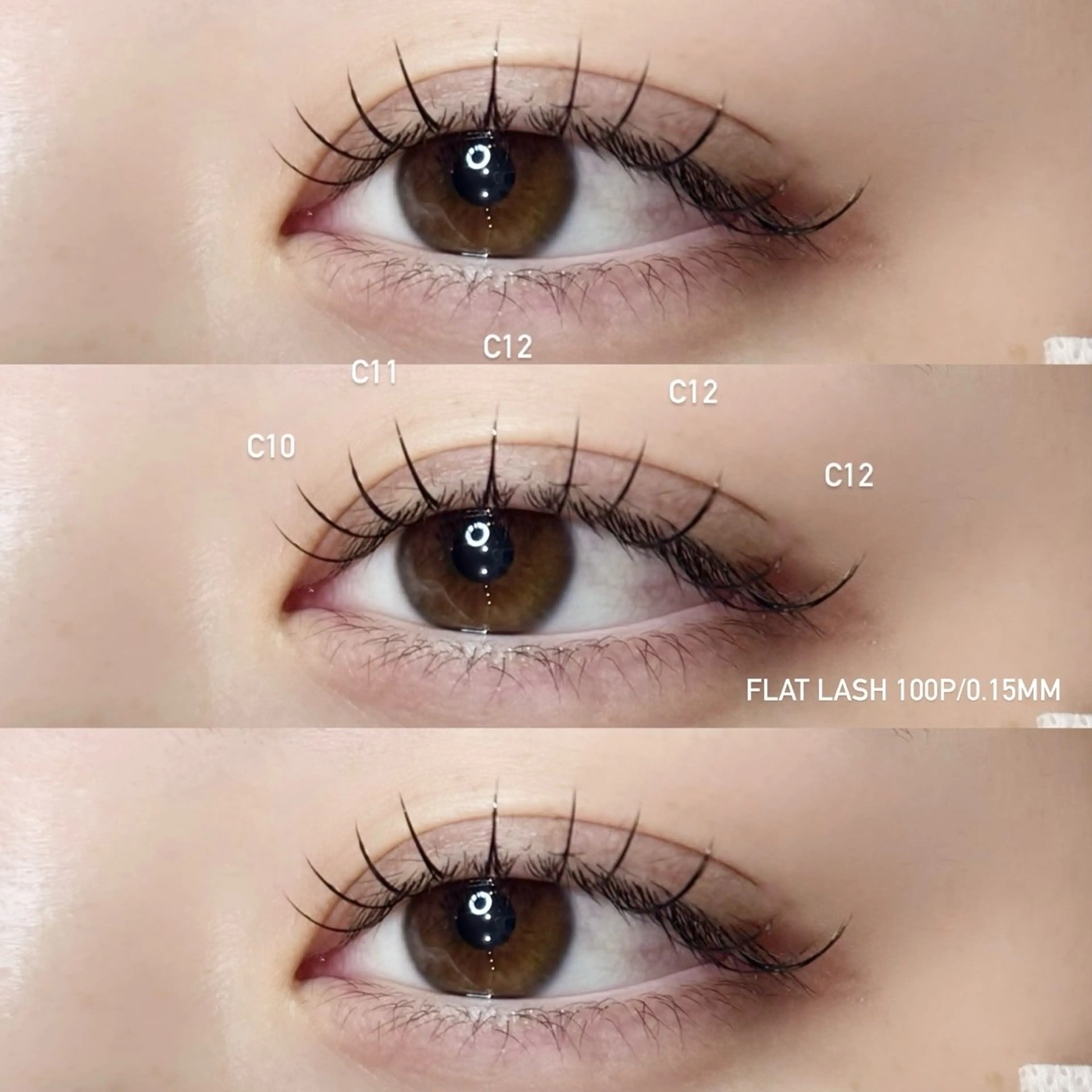 【マツエク】フラットラッシュ100本(コーティング付き)💛の写真