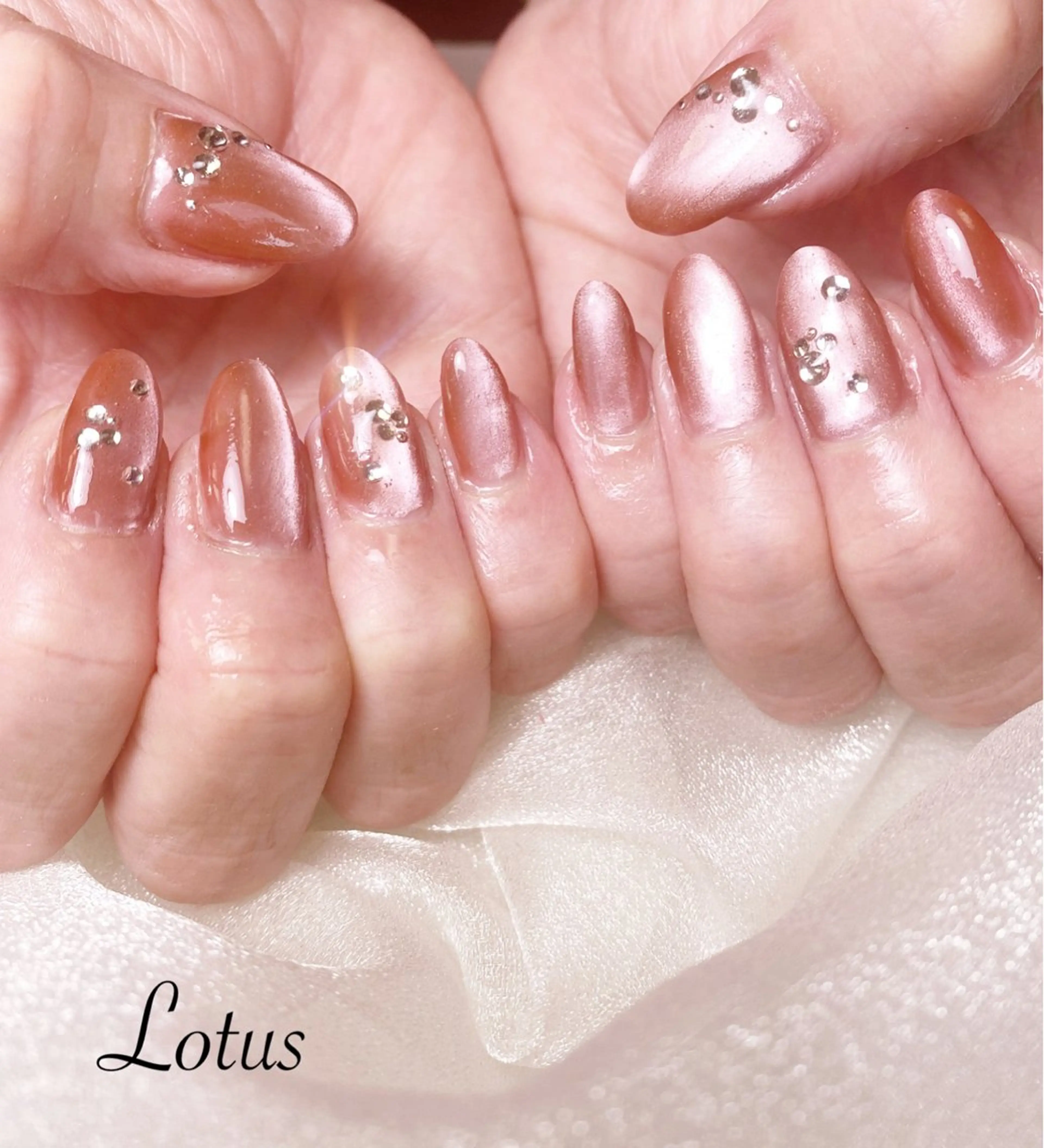 ネイル ハンドネイル ネイル＆脱毛 Lotus🌸のネイルデザイン