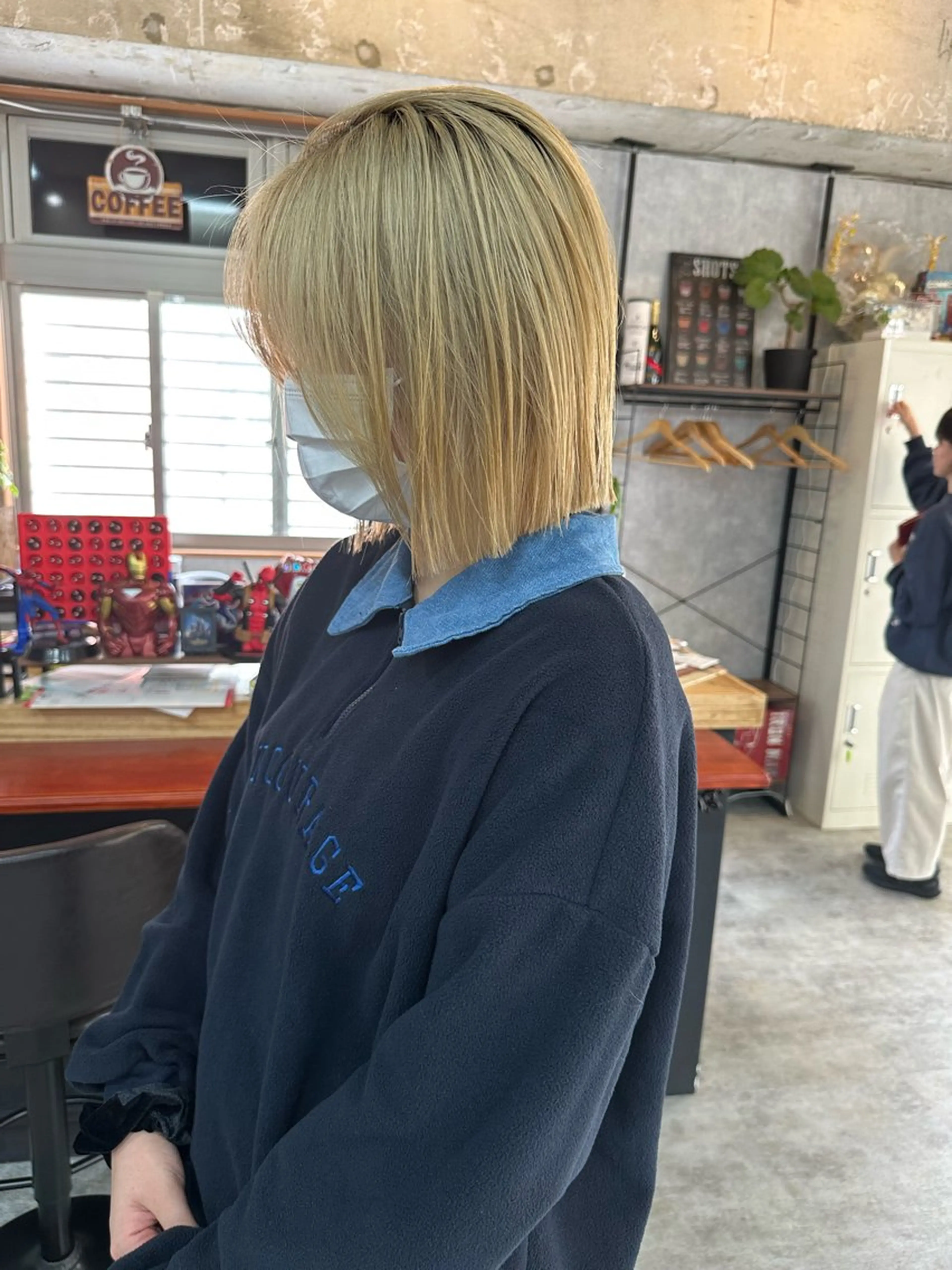 ショート 切りっぱなしボブ ショートボブ ハンサムショート 丸みショート ボブ ヘアカラー モテ髪/ボブ/ショー ト/アダチフウトのヘアスタイル