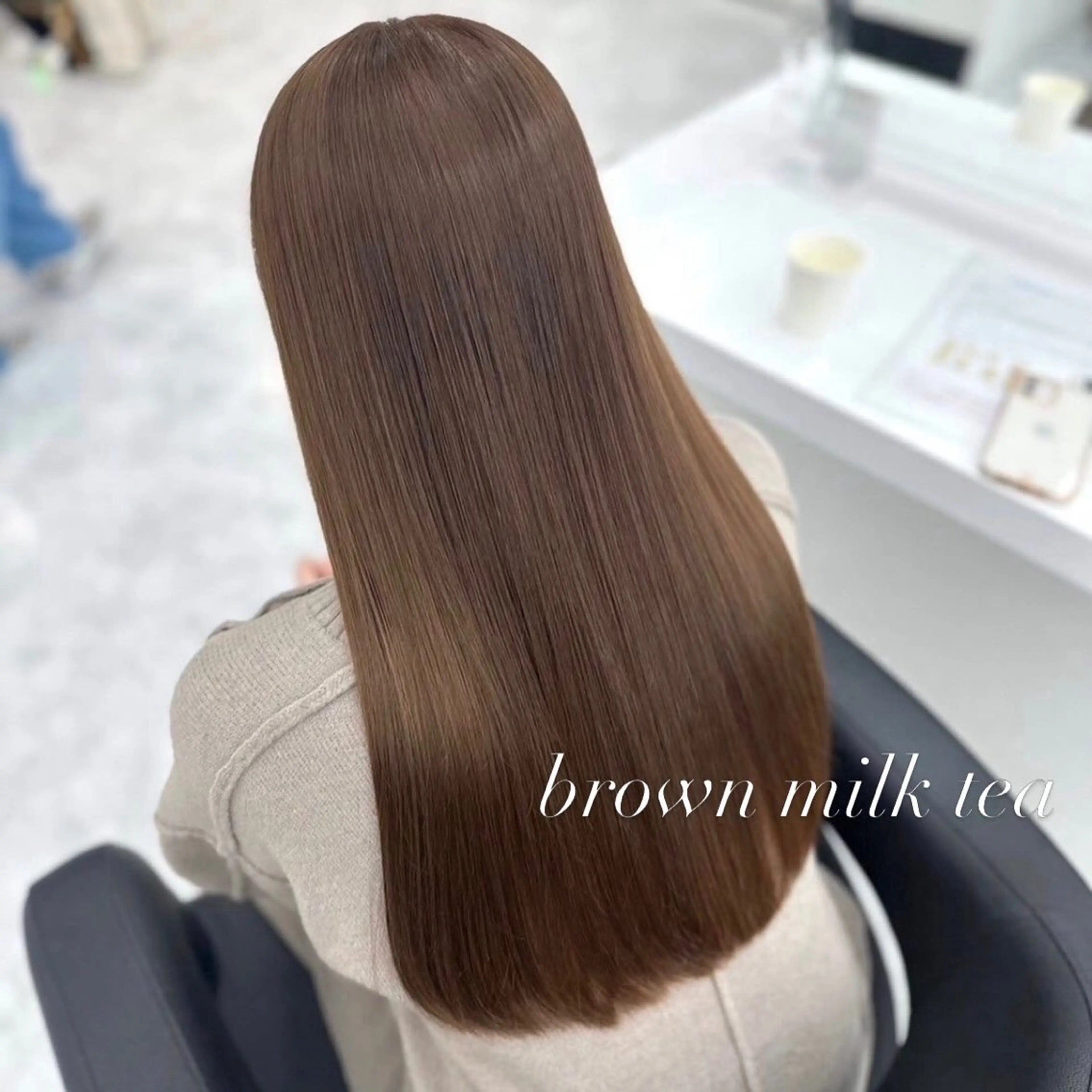 ロング カラー 🦋艶出しワンカラー 🦋MASAKIのヘアスタイル