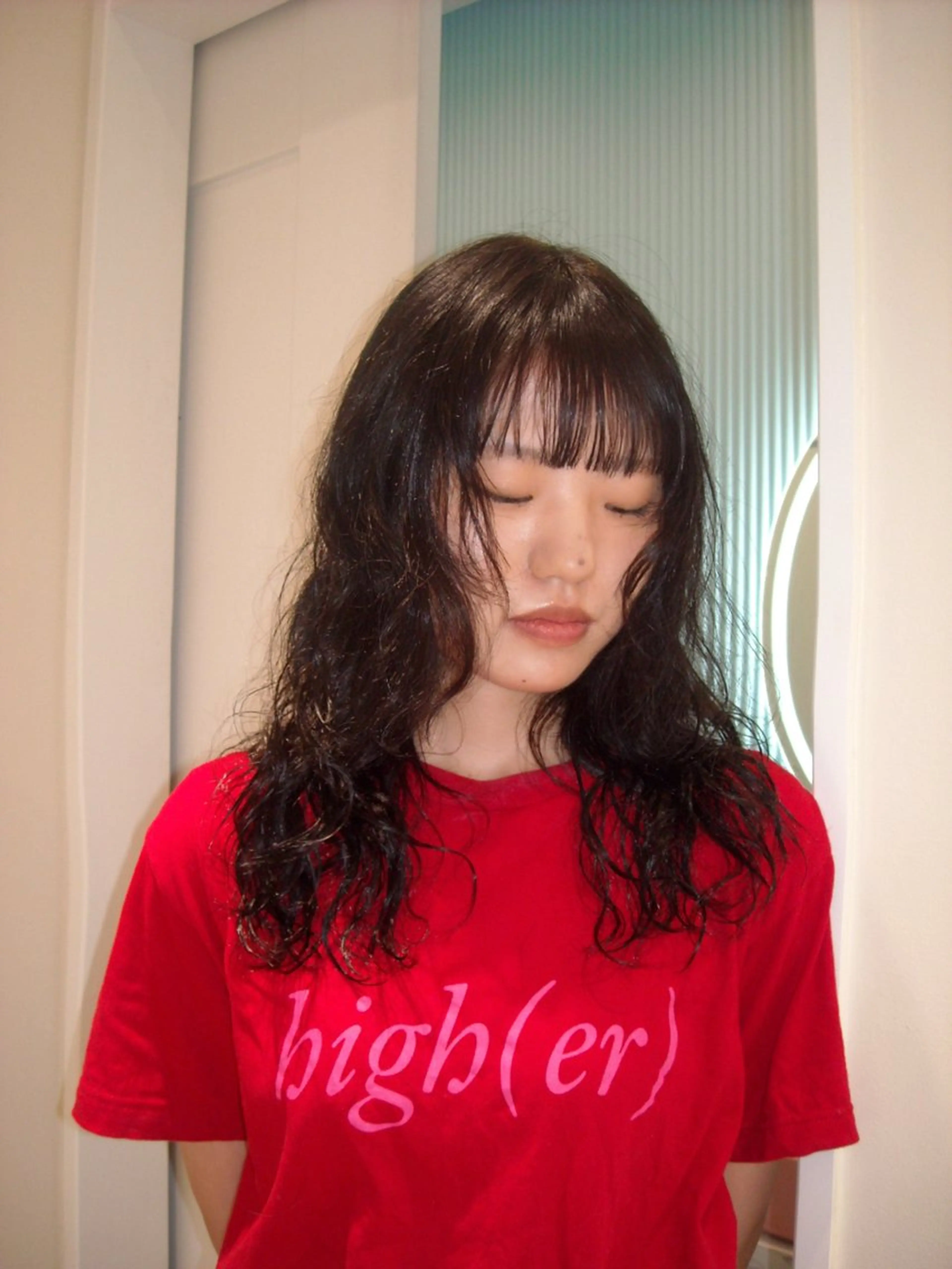 ミディアム カラー カット ヘアカラー ハイトーンカラー🫧 🥣KYOKAのヘアスタイル