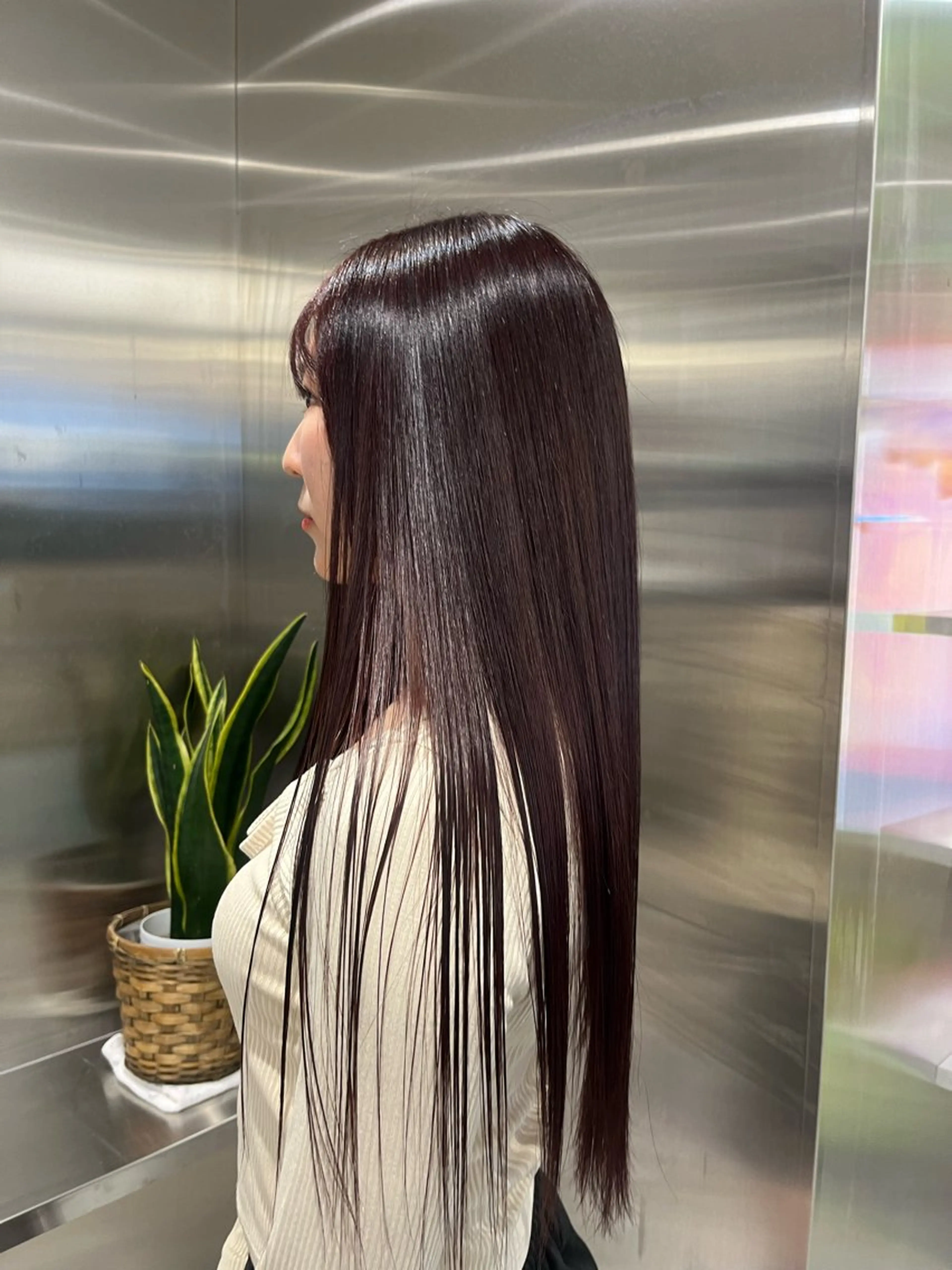セミロング カラー 似合わせ SHOYAのヘアスタイル