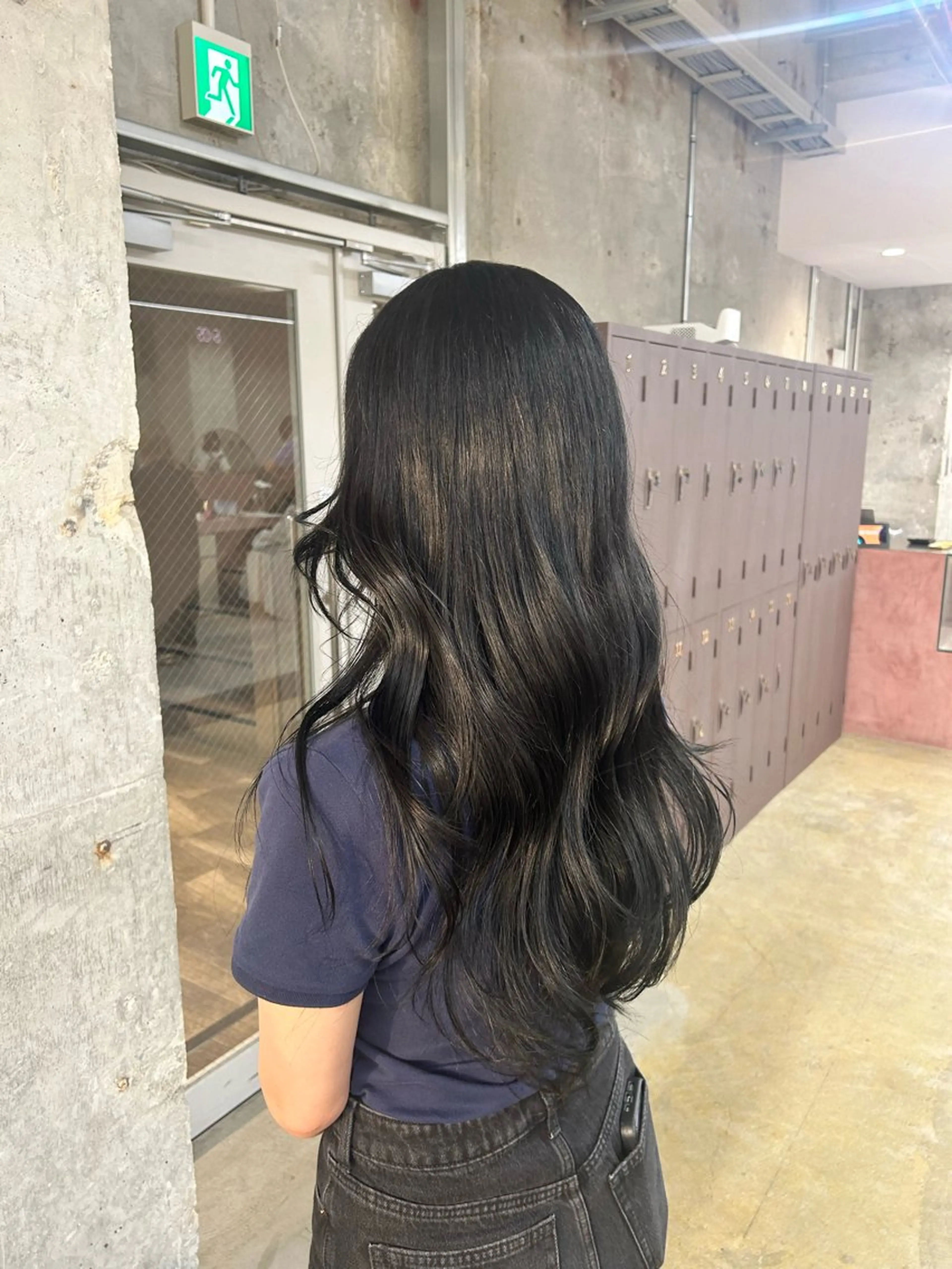 ロング 松井ゆら/ 酸性ストレート/暖色のヘアスタイル