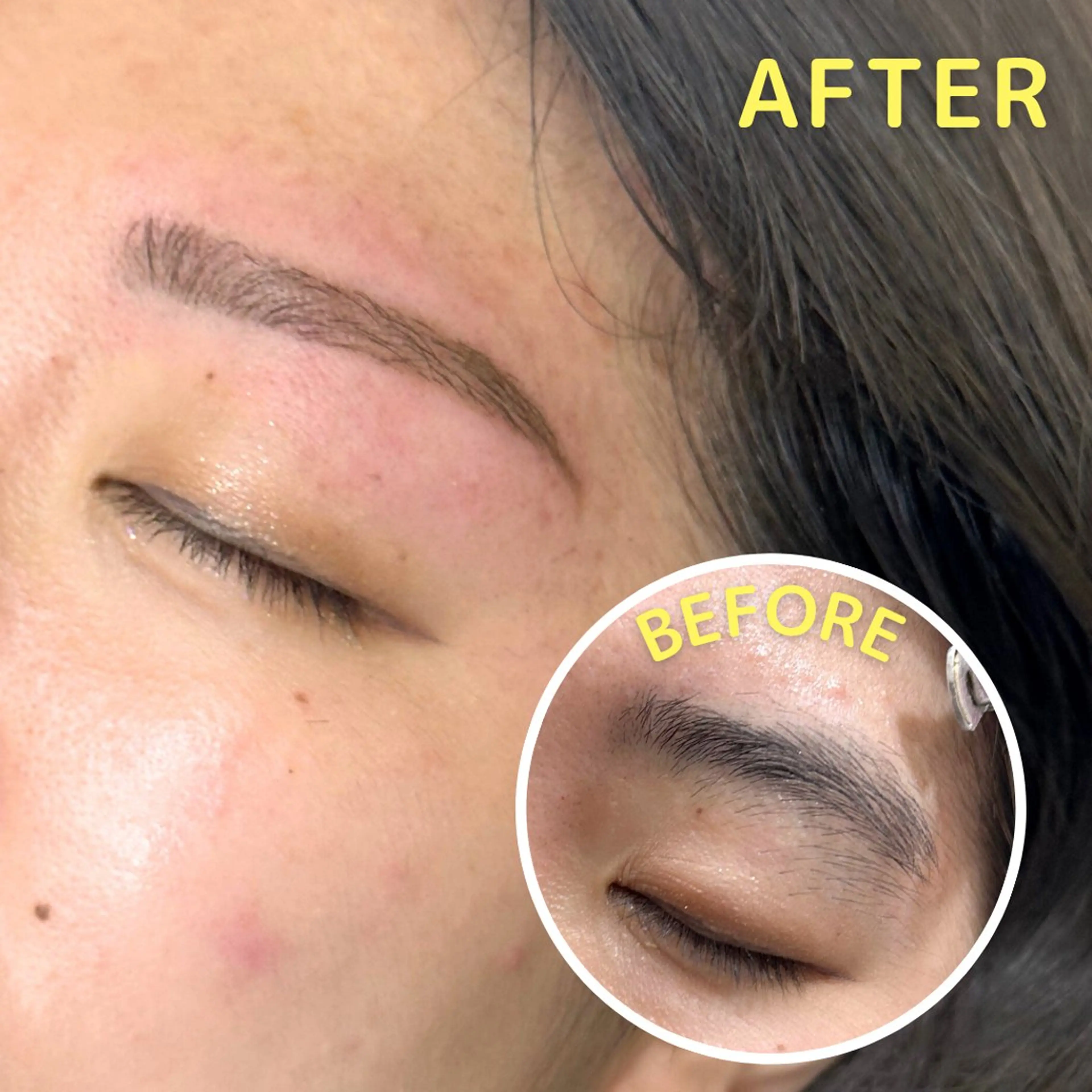 アイブロウ HAIR&MAKE POSH 日暮里のネイルデザイン