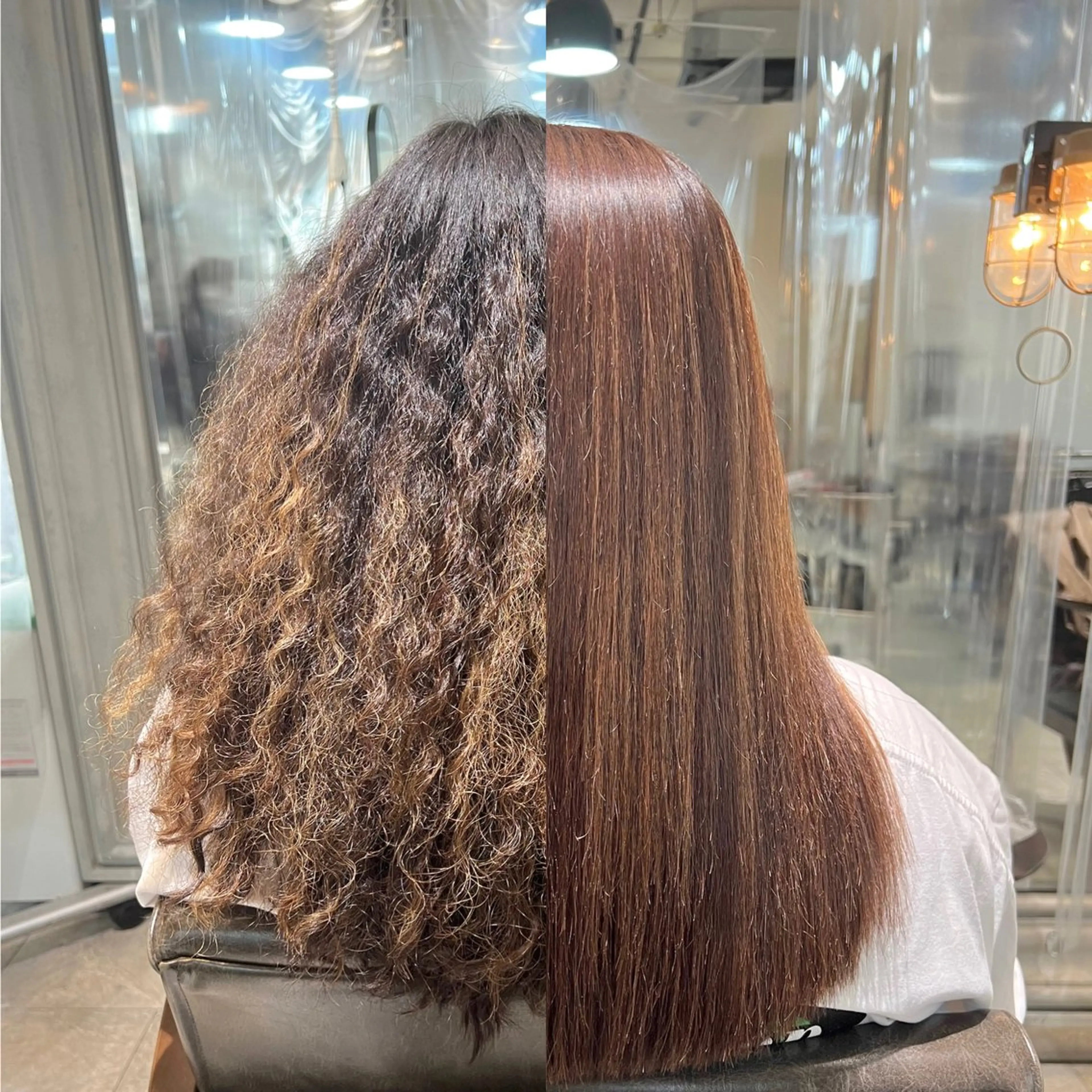 ロング パーマ ヘアアレンジ カット 縮毛矯正 トリートメント ヘアセット 🌈インナーカラー ‘ショウマ’🌈のヘアスタイル