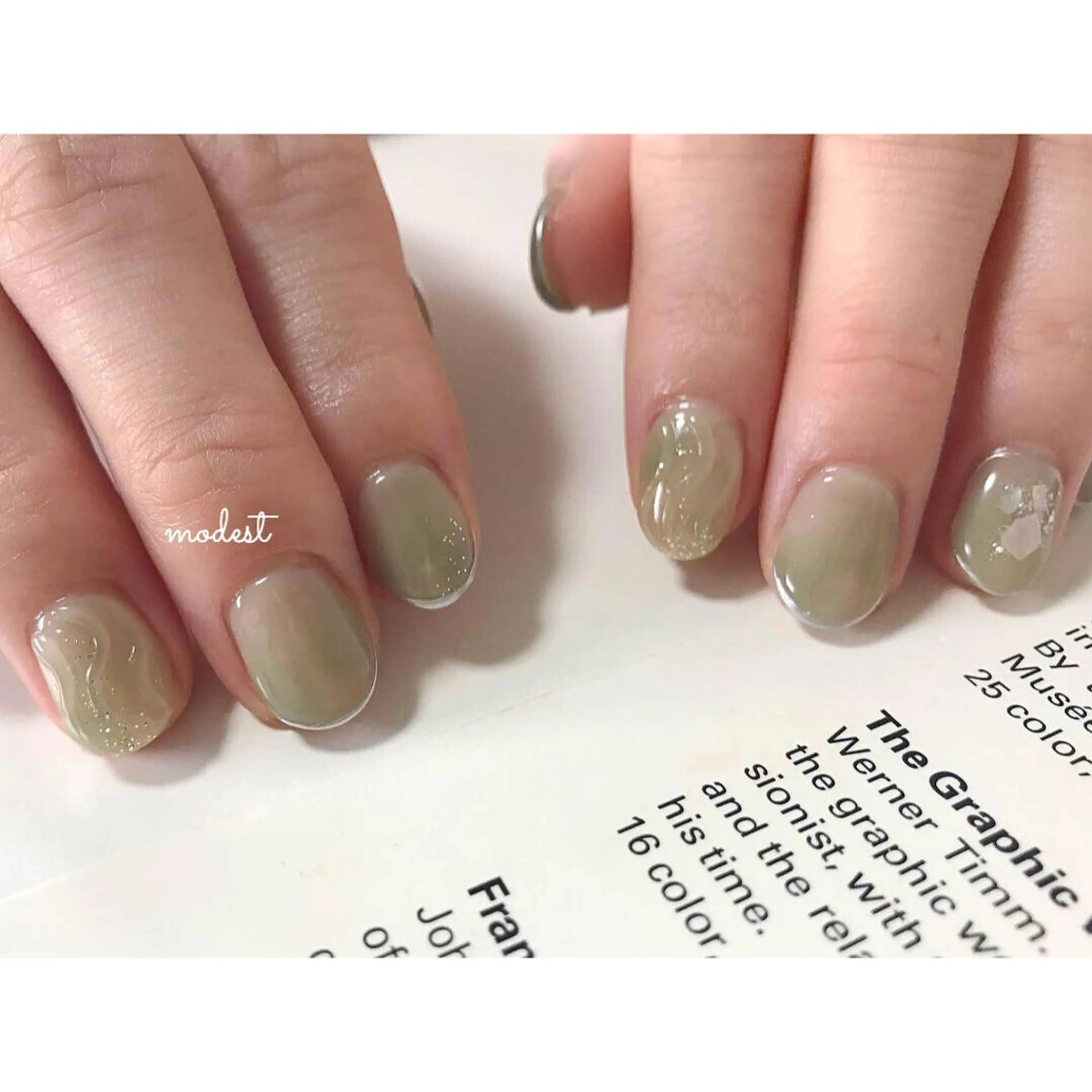 ネイル 久田 悠佳のネイルデザイン