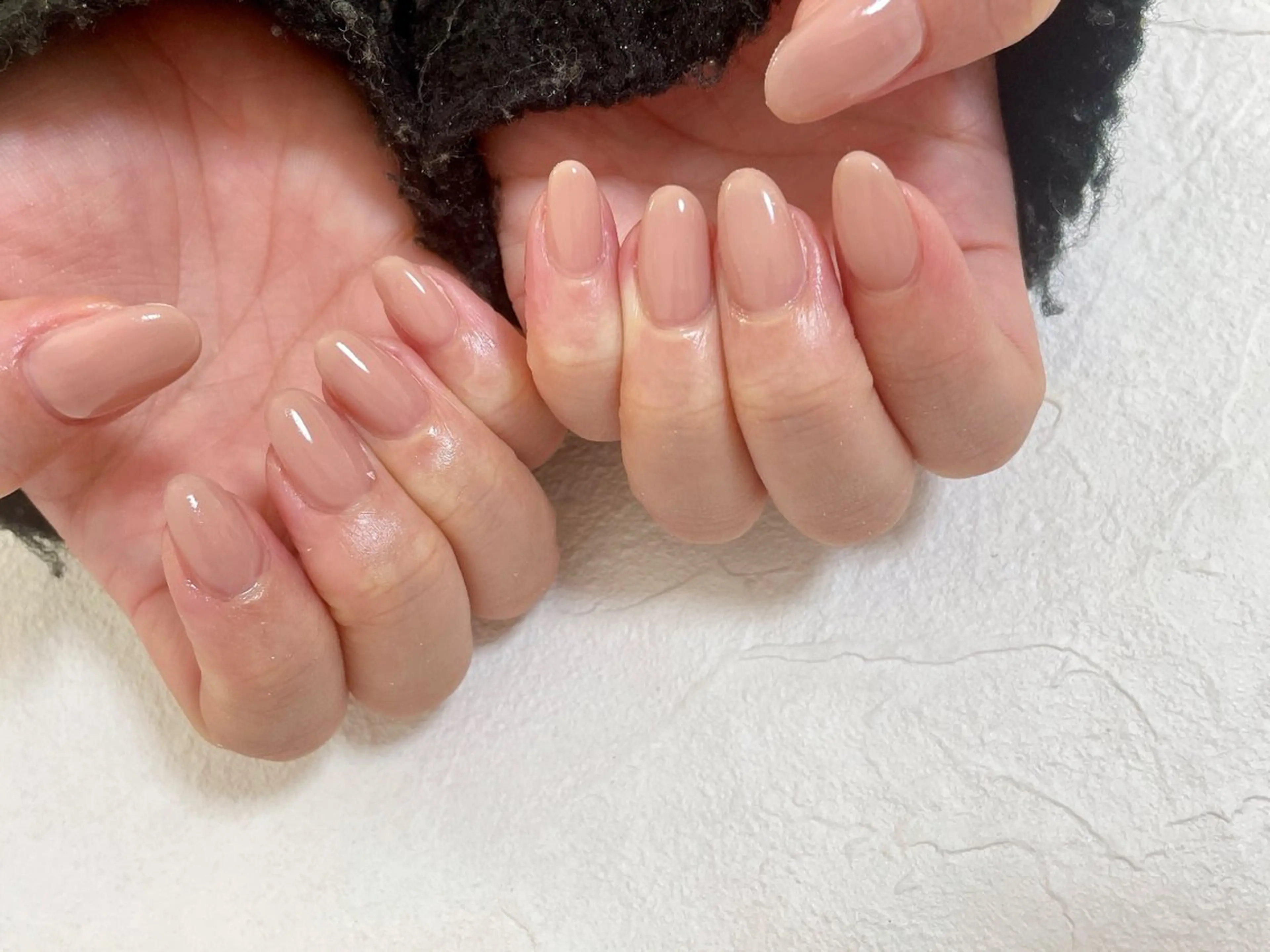 ネイル オーロラネイル フットネイル フレンチネイル ジェルネイル 韓国ネイル mogunail &blowのネイルデザイン