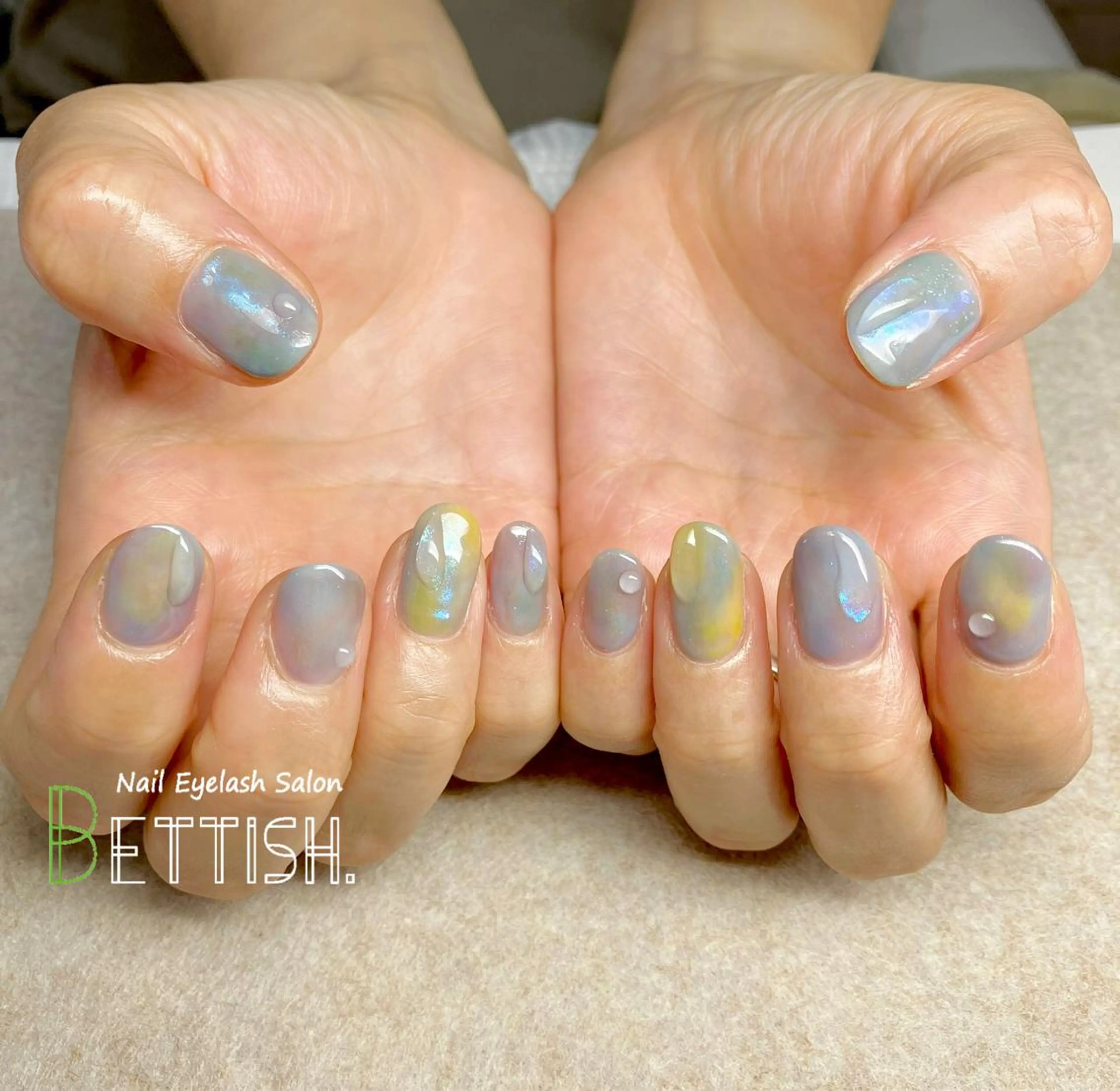 ネイル ニュアンスネイル ぷっくりネイル BETTISH. KUMIKO☺︎︎のネイルデザイン