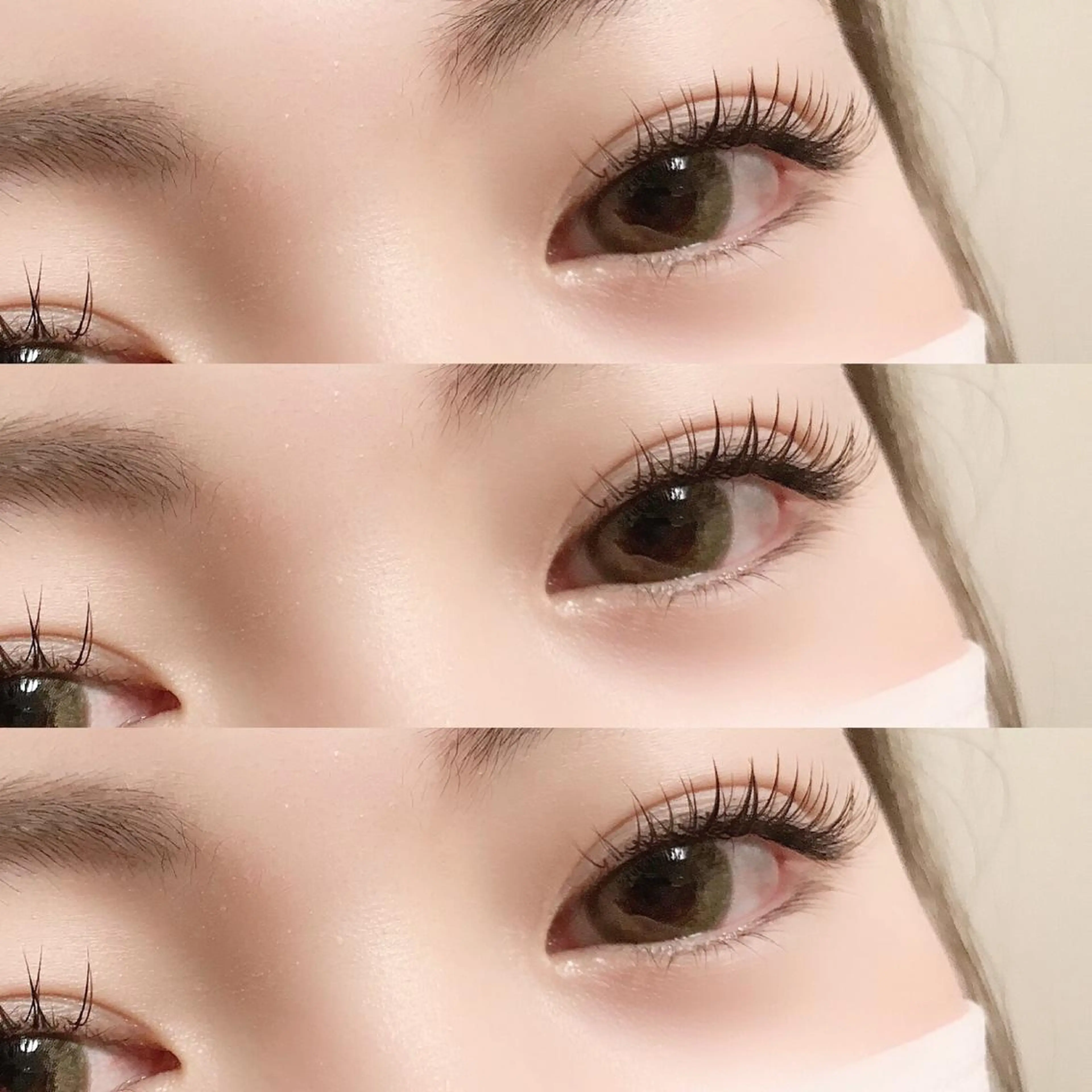 マツエク・マツパ カラーマツエク Fleur フルールのマツエク・マツパデザイン