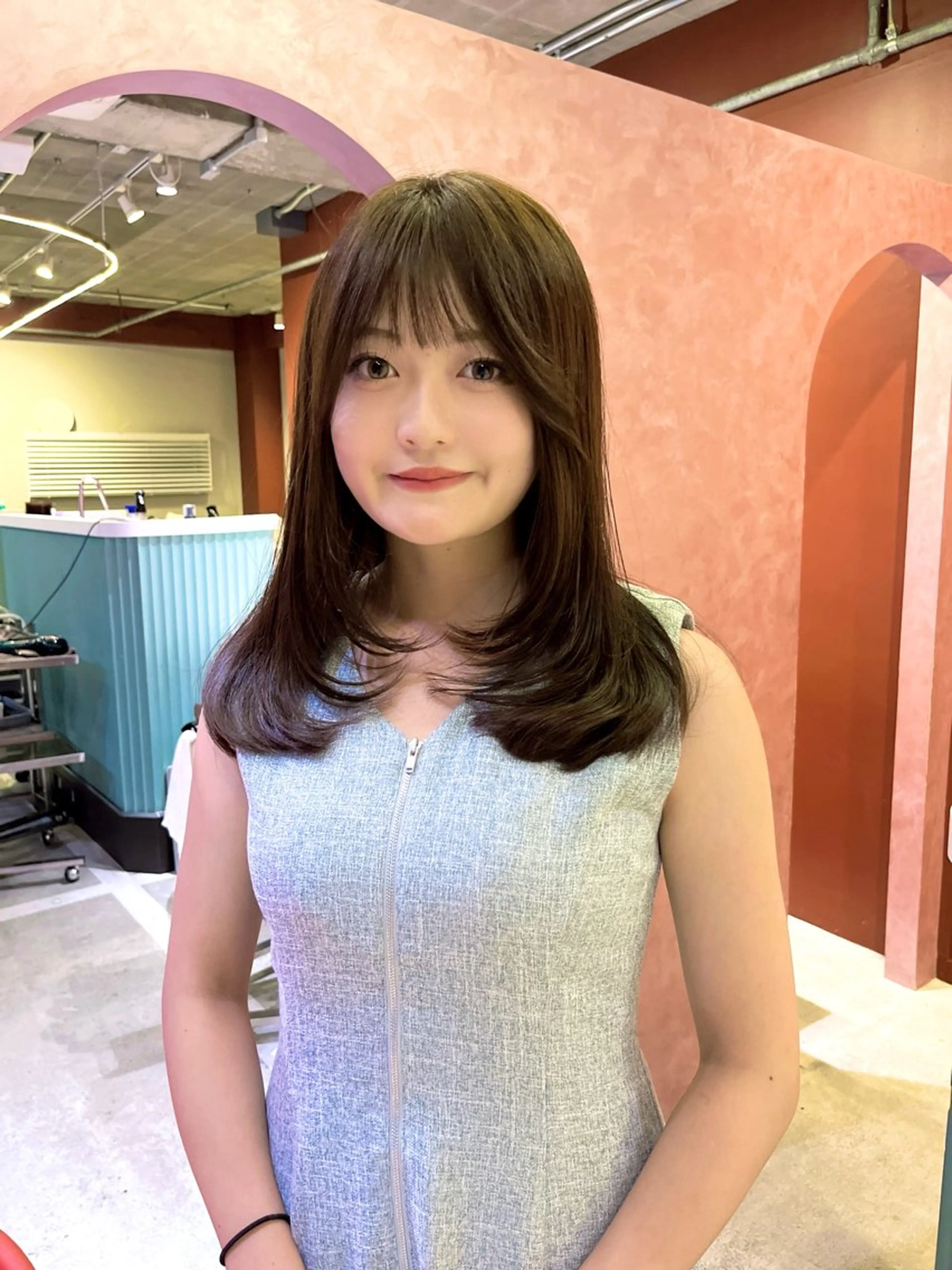 カラー カット ヘアカラー レイヤーカット🍏 パーマ/ののかのヘアスタイル