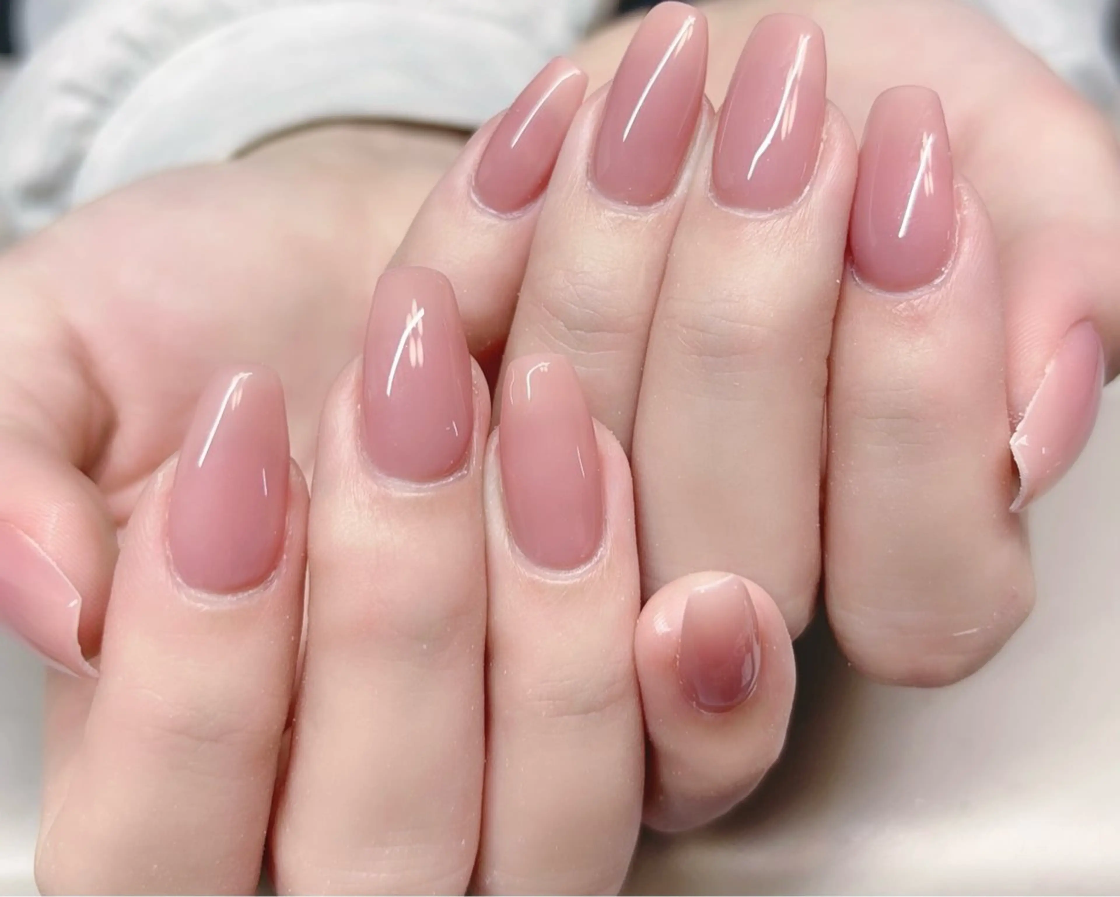 ネイル アートネイル オーロラネイル ジェルネイル ガーリー キラキラネイル ハンドネイル Rika Nail salon 1のネイルデザイン