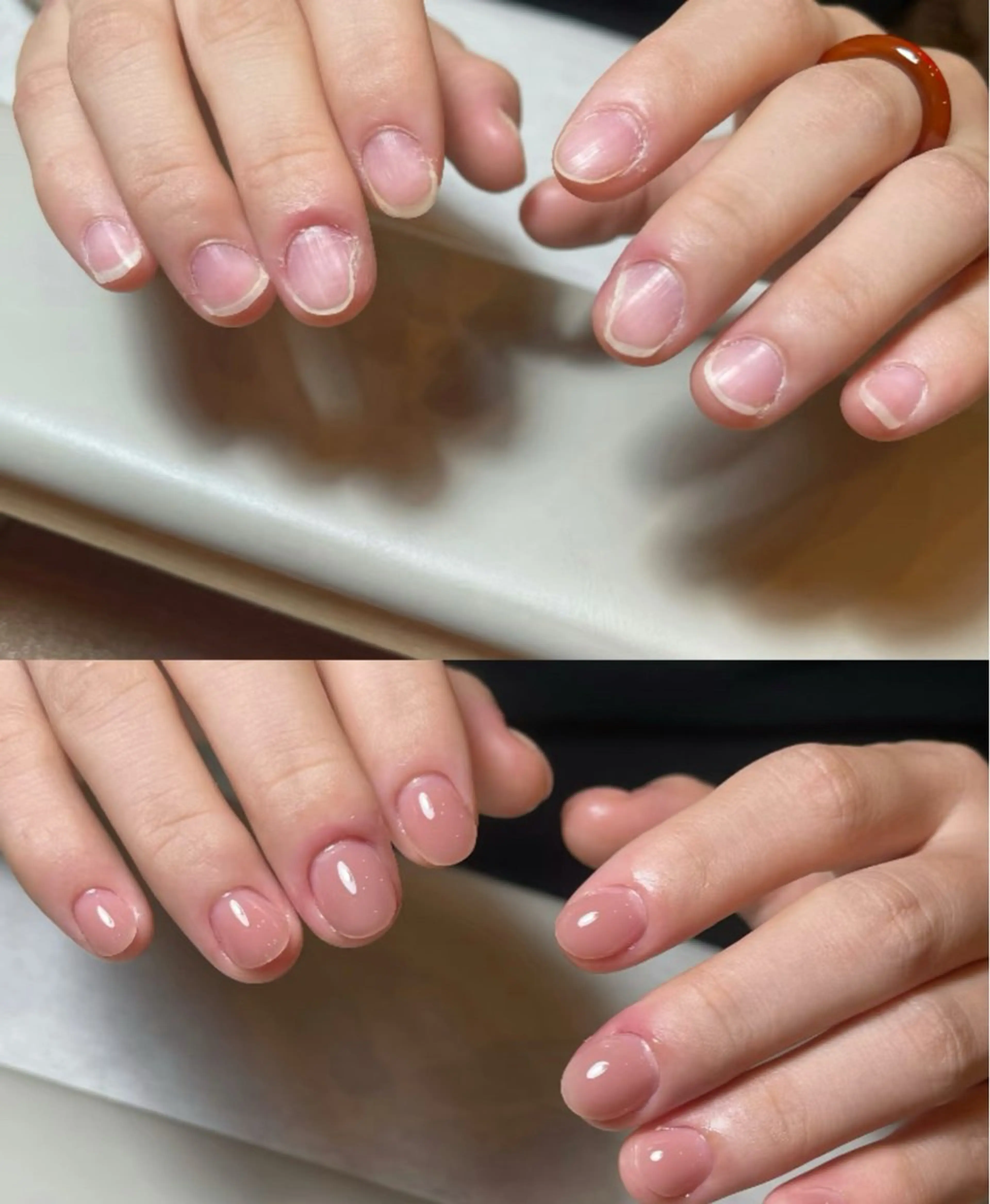 ネイル ハンドネイル MoonNail ユリ🌸のネイルデザイン