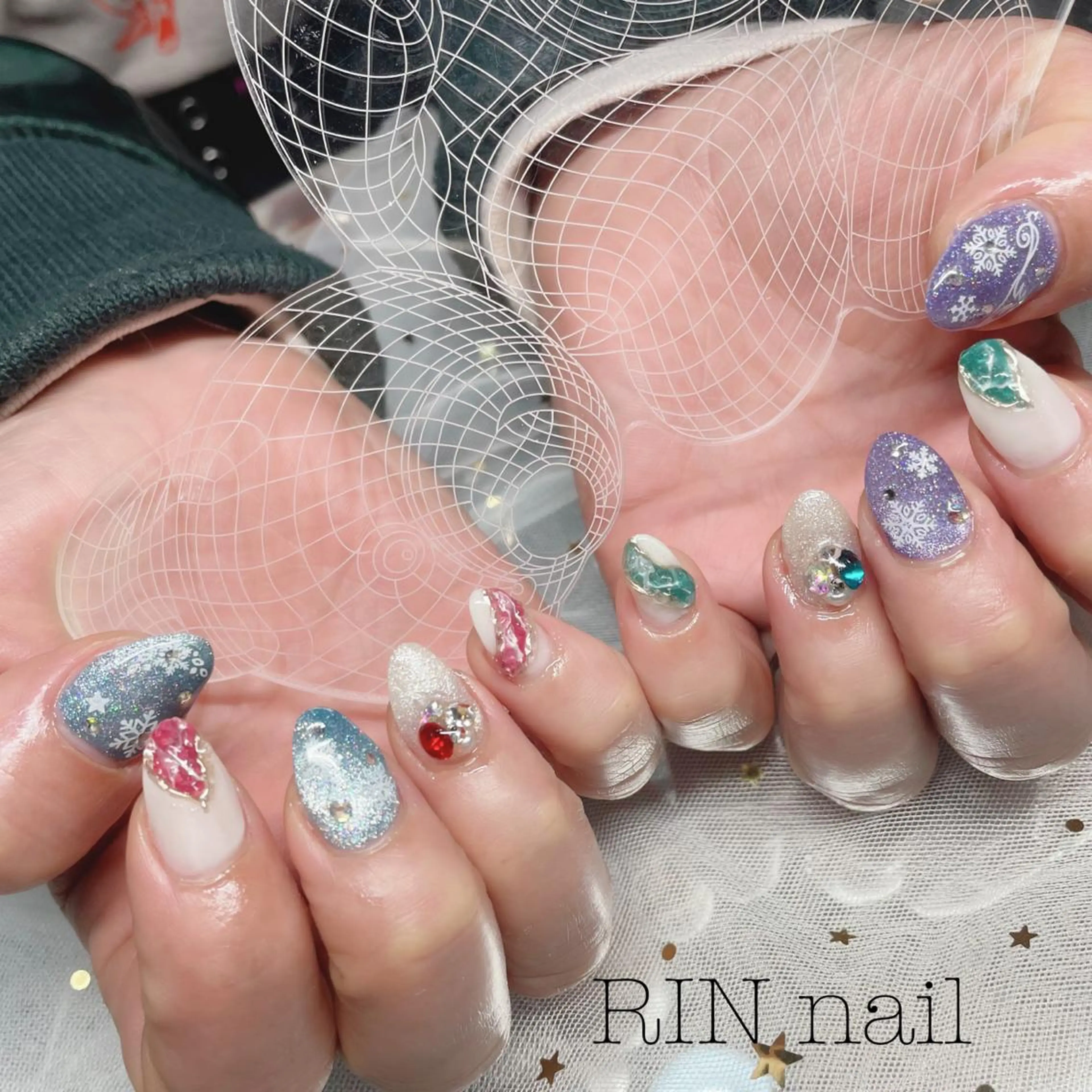 ネイル ハンドネイル ハンドケア RIN HOMEnailのネイルデザイン