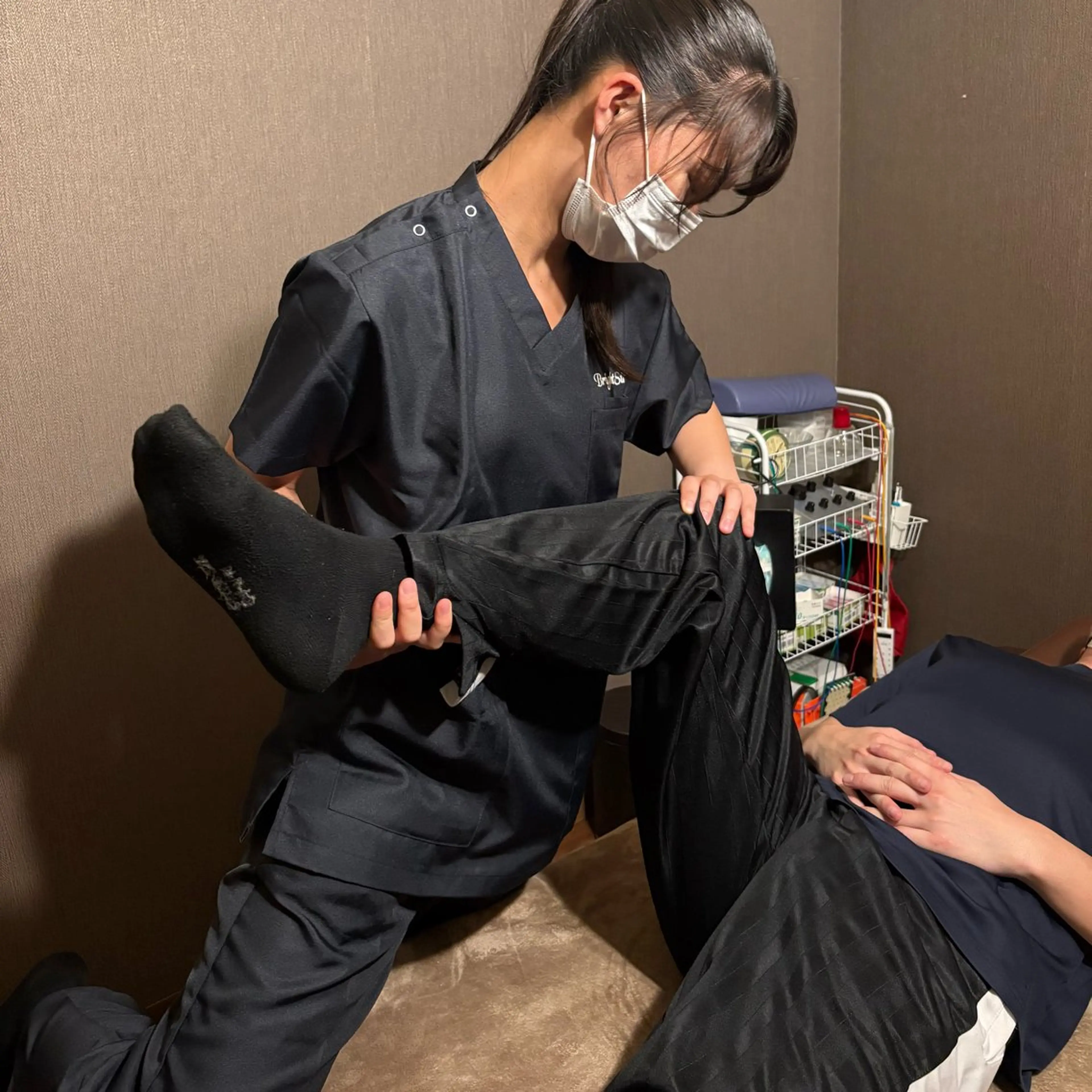 【スポーツ・トレーニングをされている方へ】全身もみほぐしマッサージ+ストレッチ+ベッド上トレーニング60分の写真