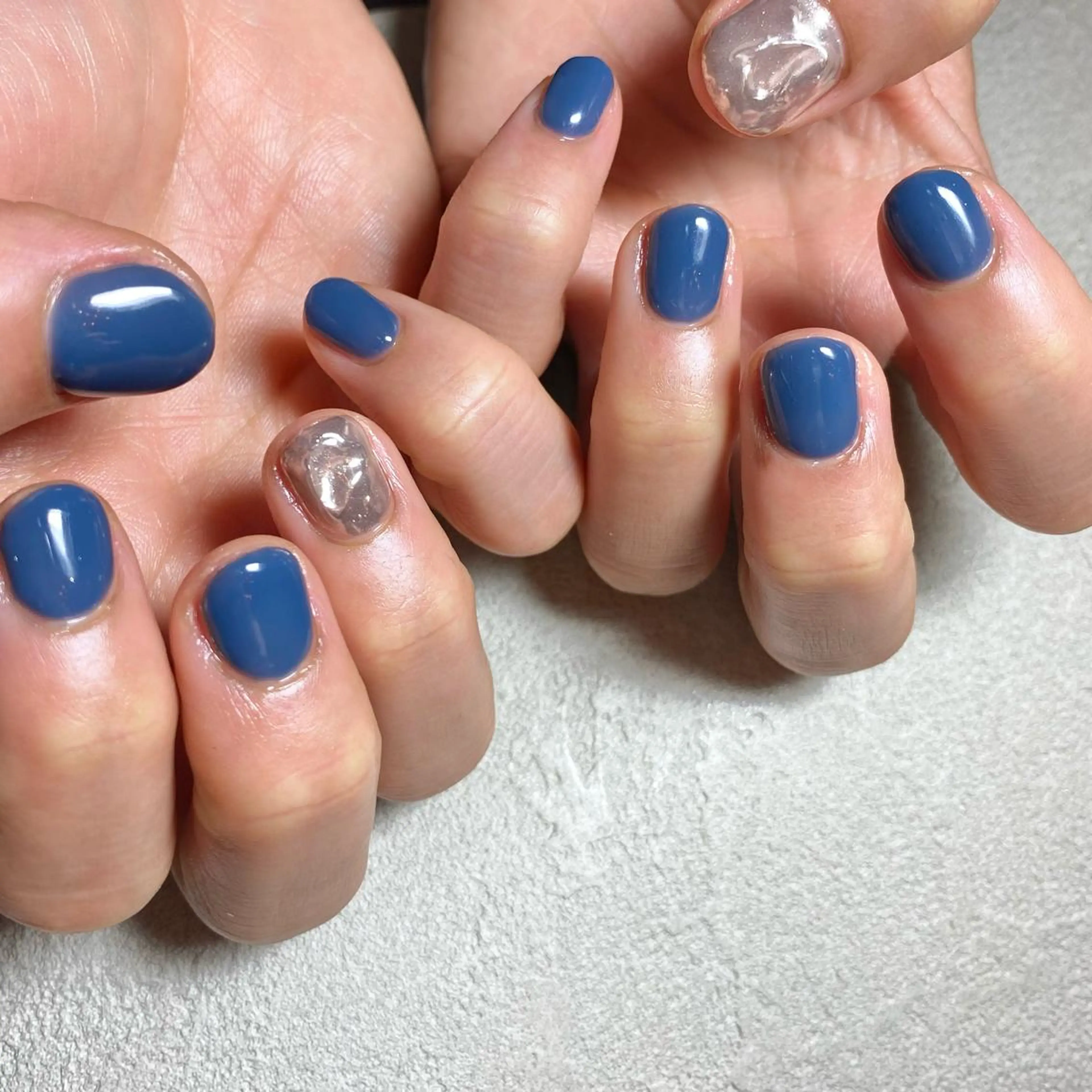 ネイル アートネイル ニュアンスネイル 春ネイル 夏ネイル ハンドネイル 山田 貴子のネイルデザイン