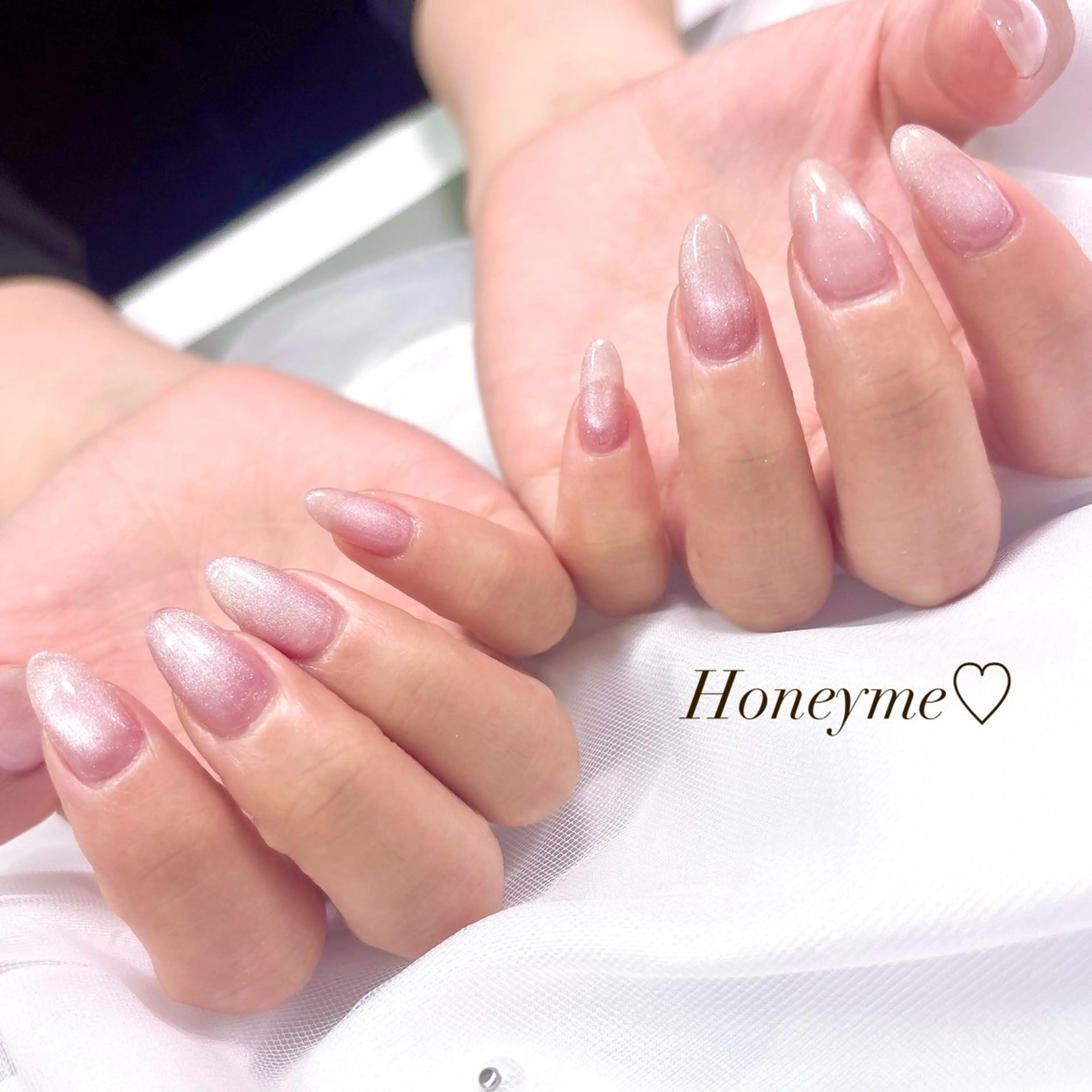 ネイル ハンドネイル Honey me ❁⃘*.ﾟのネイルデザイン