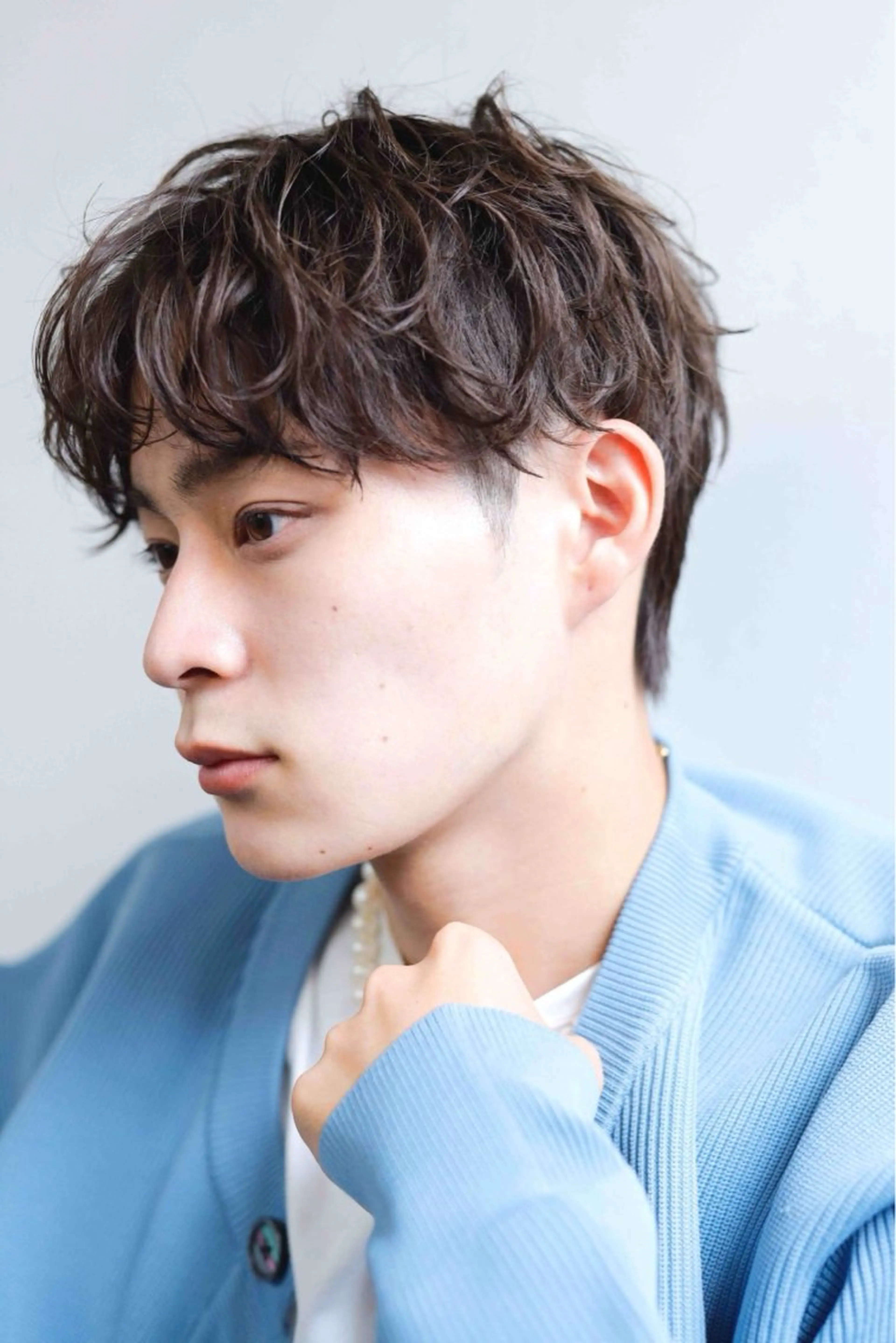 メンズデザインカットの写真