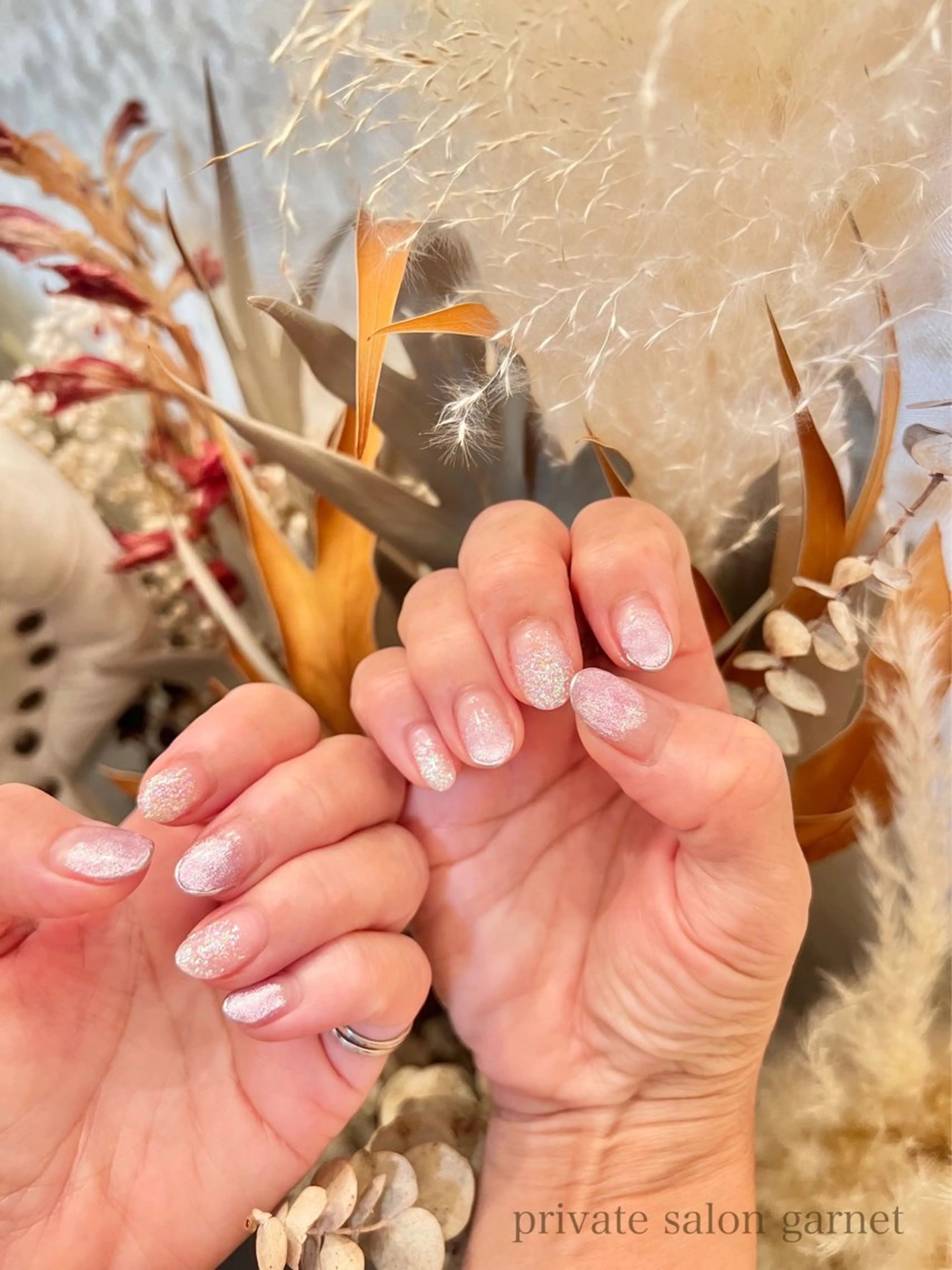 ネイル マグネットネイル ハンドネイル Garnet nailのネイルデザイン