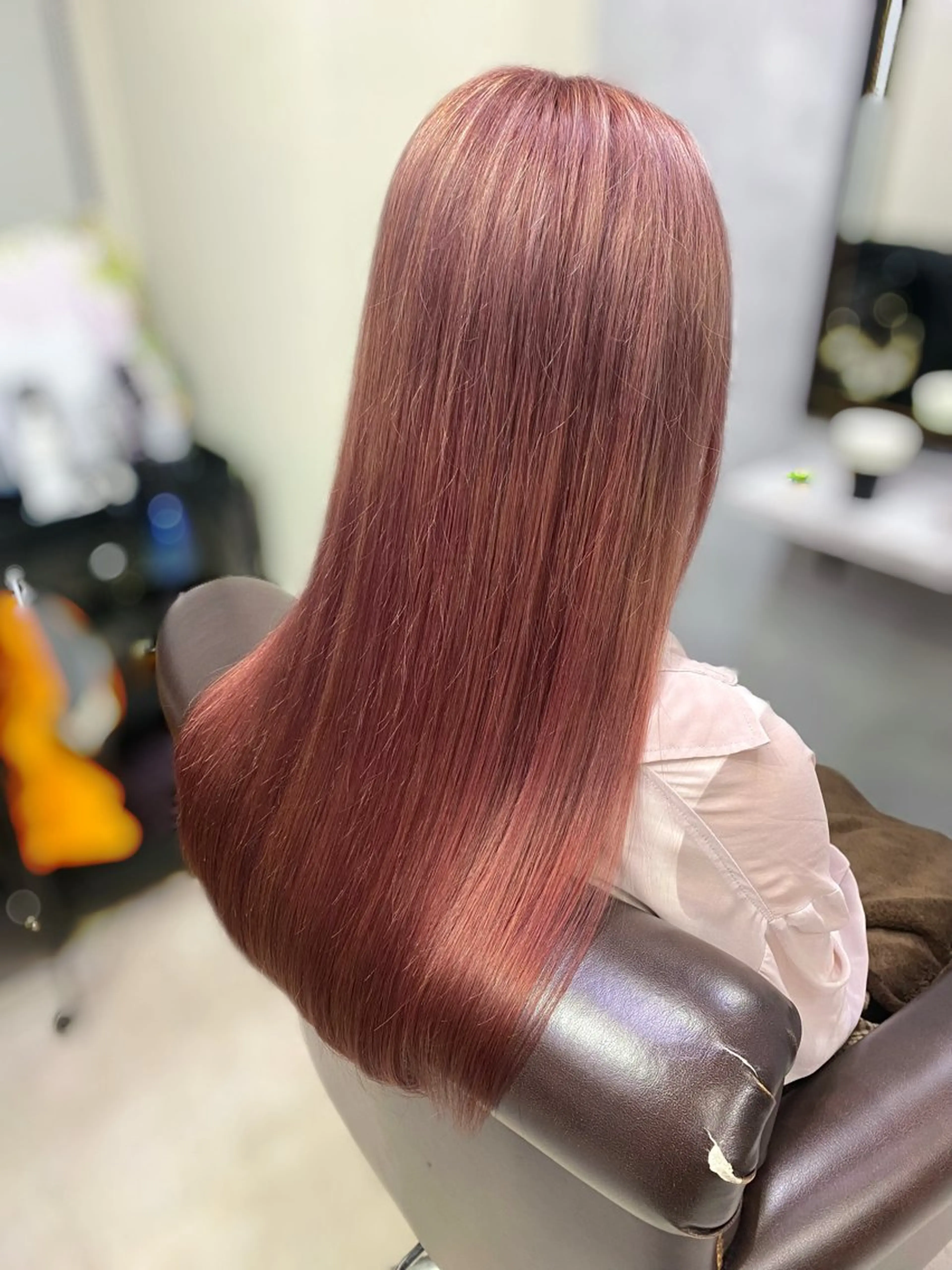 ロング カラー レイヤーカット ショート/宮本洋介のヘアスタイル