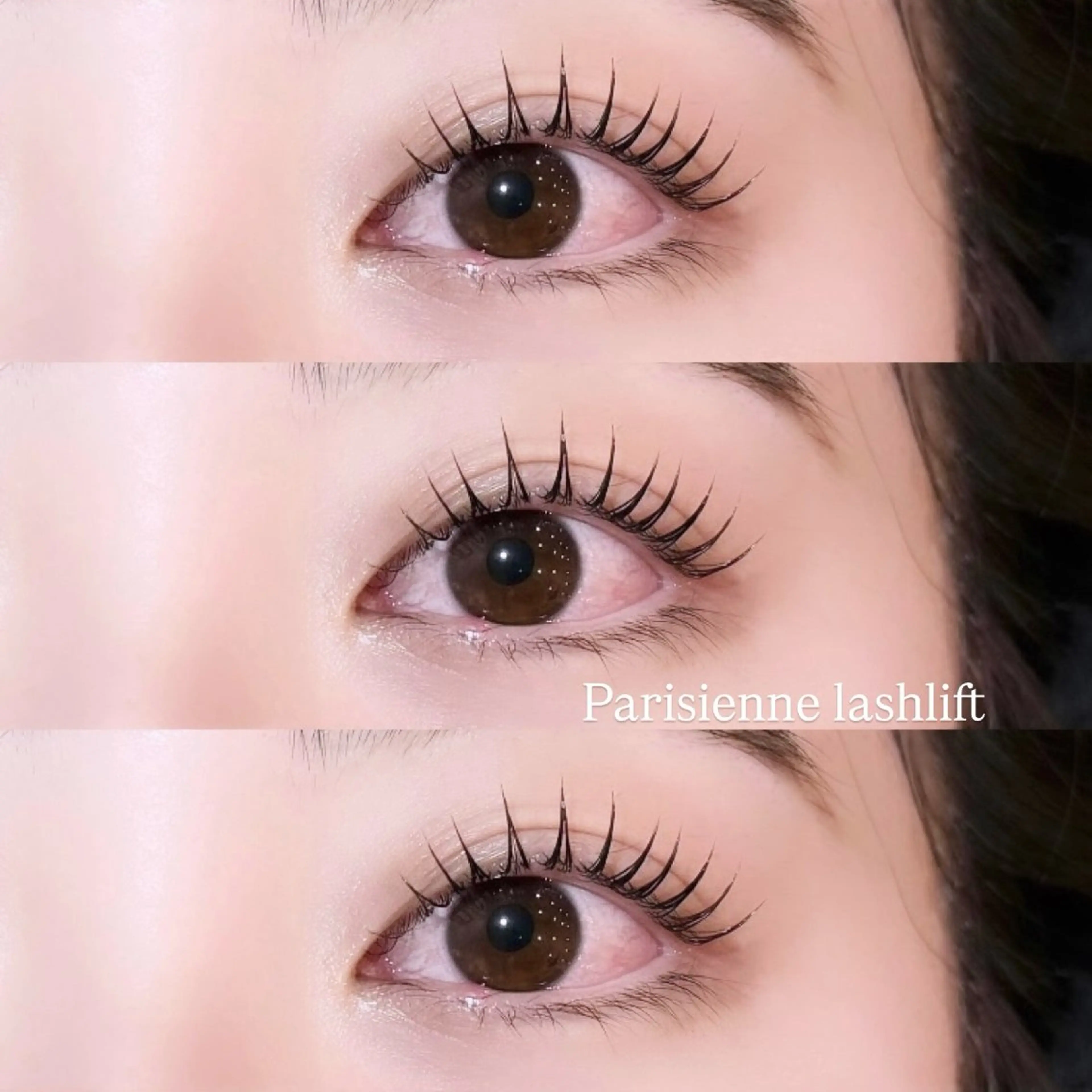 マツエク・マツパ パリジェンヌラッシュリフト 一重×まつ毛パーマ マツパ 千島 里歩のマツエク・マツパデザイン